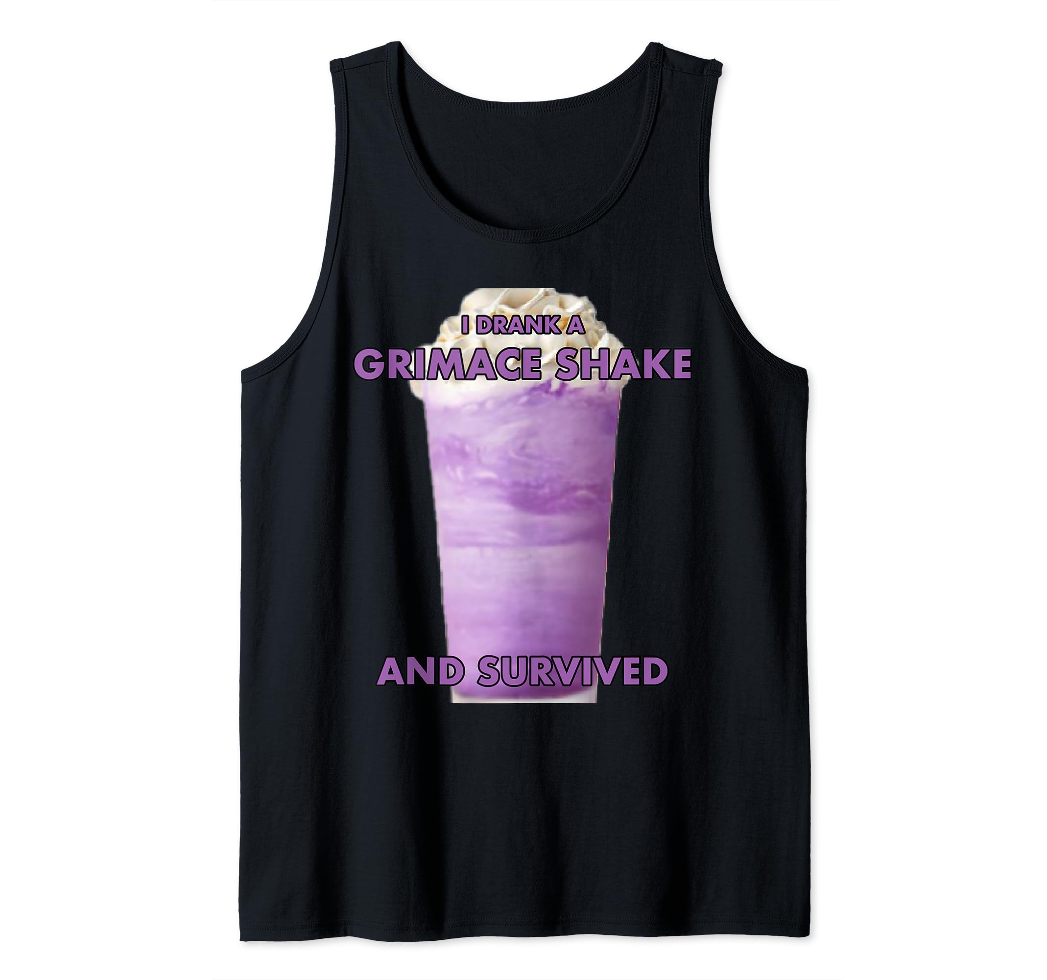 I drank a grimace shake and survived Tank Top