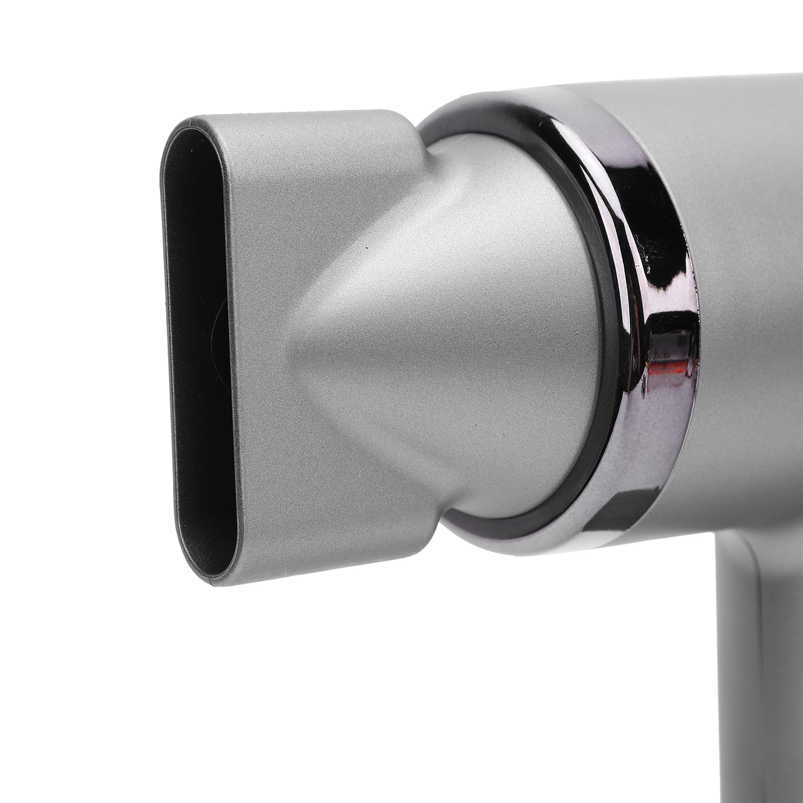 Secador de Pelo Inalámbrico USB, Secador de Pelo de Secado Rápido de 200 W, Secador de Pelo de Viaje de 100000 RPM 15000 MAh con Boquilla, para Viajes de Camping (SILVER)