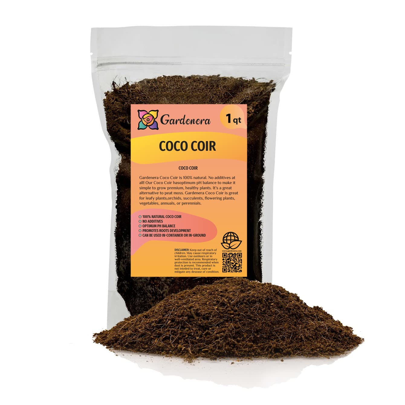 Amazon.com : GARDENERA Organic Coconut Coir Mix for Home Gardening