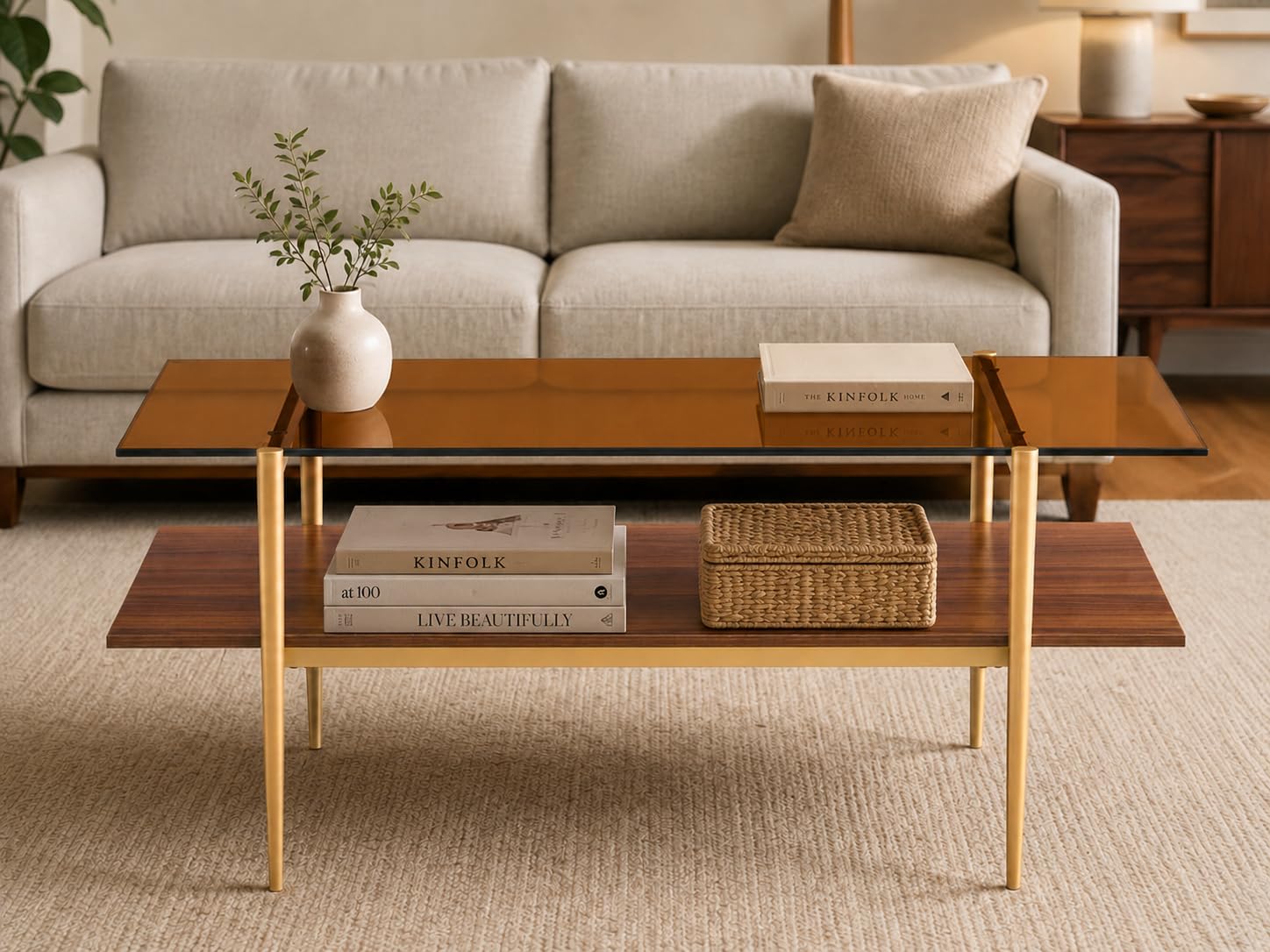 センターテーブル・ローテーブル Mid-century design coffee table