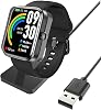 Compatible with TOZO S3 Smart Watch Charger,Lamshaw Charging Stand Desk Holder Charging Dock Station Compatible with TOZO S3, S4 1.78 Smart Watch Black
