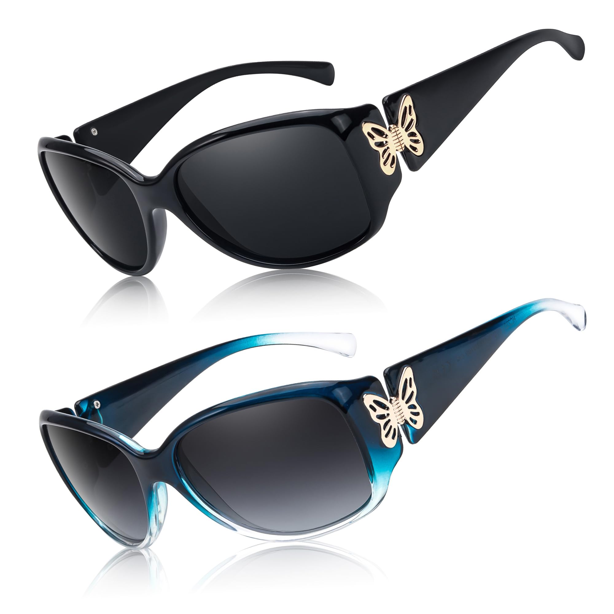 Myiaur Polarized Sunglasses 2 Pack