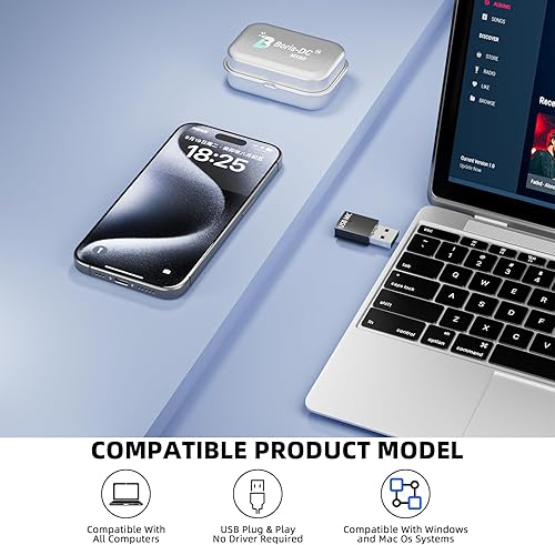 Miniatura 5 de Micrófono USB para PC y portátil  Mini micrófono con cancelación de ruido AI, micrófono portátil de computadora Plug & Play para grabación,