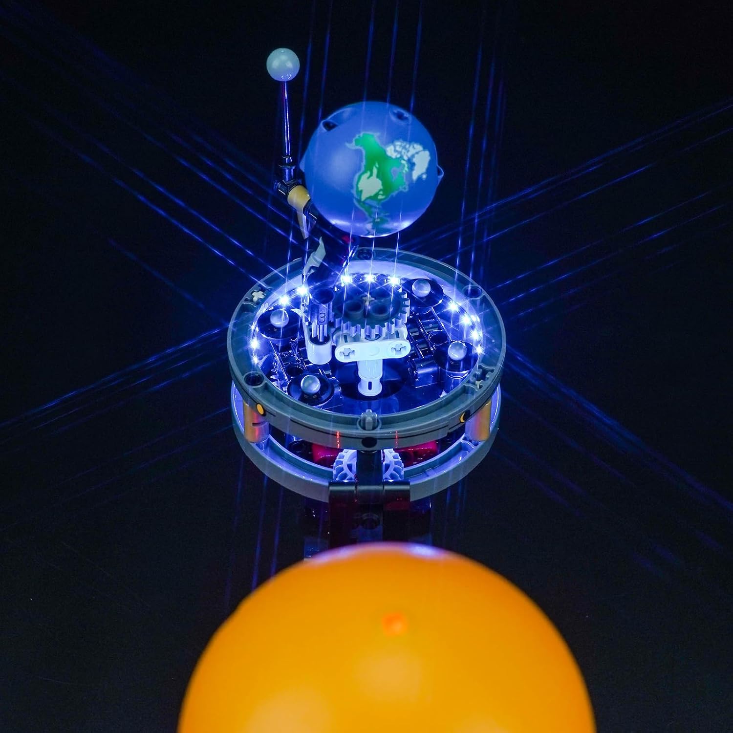 LED Light Kit for Lego 42179 Planet Earth and Moon in Orbit, Light Kit ONLY, Lego Model NOT Included
