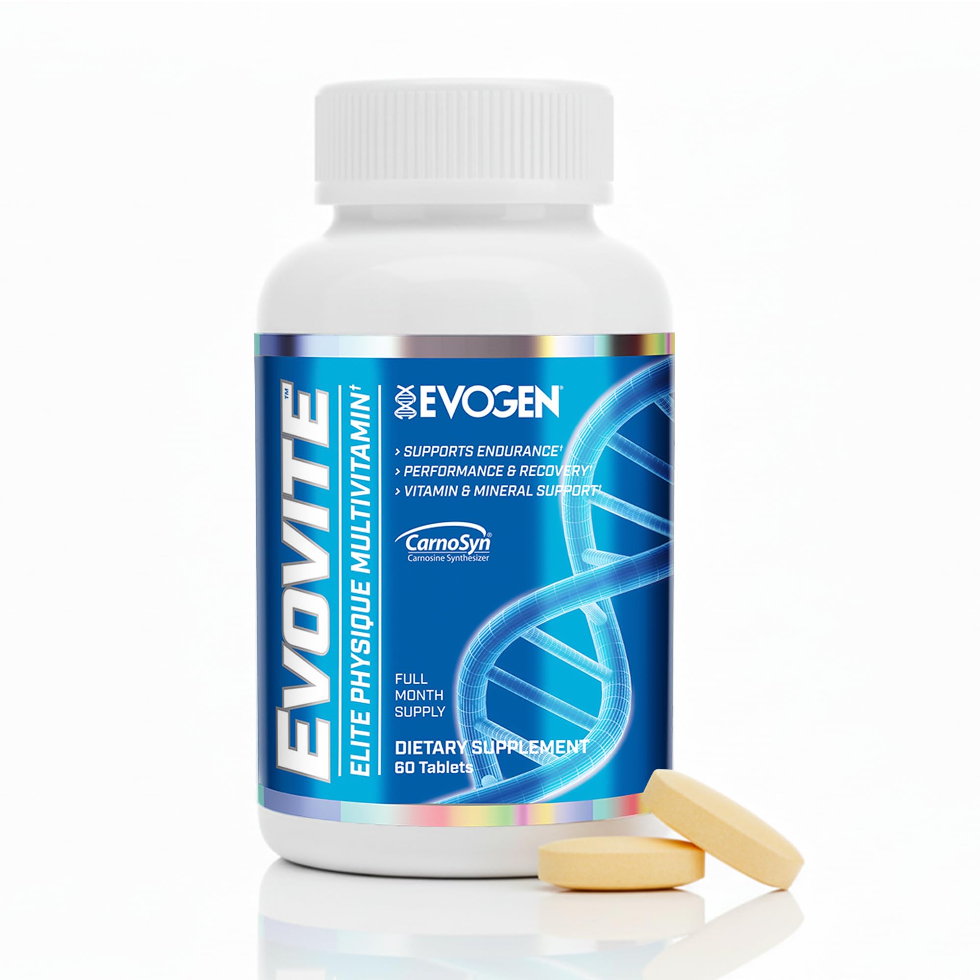 EvogenEvovite | Immune Boosting Elite Sport Multivitamin with Beta-Alanine & Curcumin | 30 Day Supply