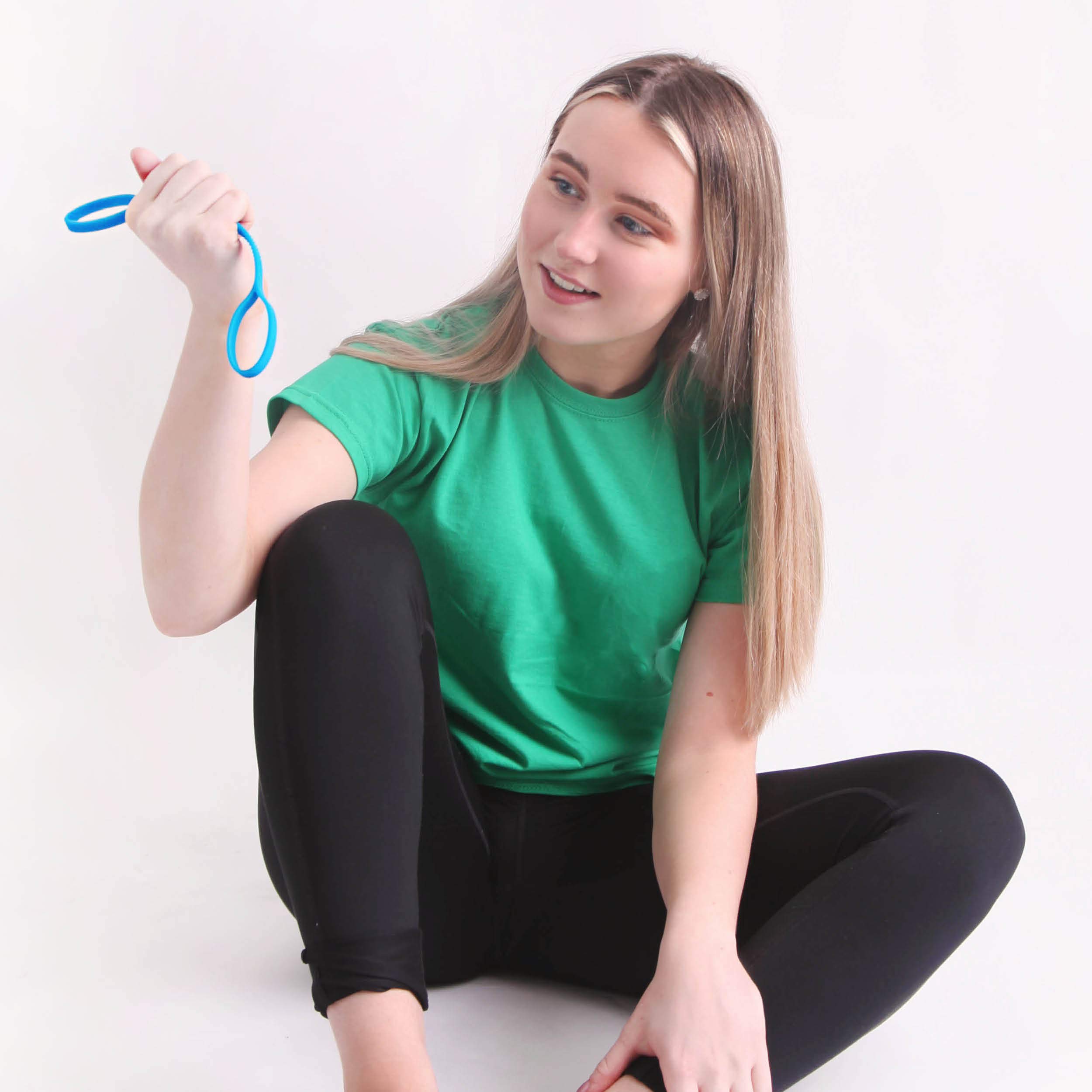 Chewigem – Giocattolo Masticabile Sensoriale Per Ridurre L'Ansia E Migliorare La Concentrazione – Consistenza Forte, Con Cordino - 3