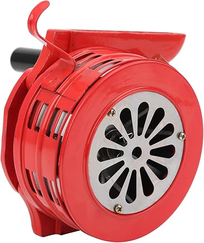 Miniatura 7 de Sirena portátil de manivela manual de mano sirena de incursión de aire de mano 110db Lound sirena de seguridad de emergencia alarma de incendio de
