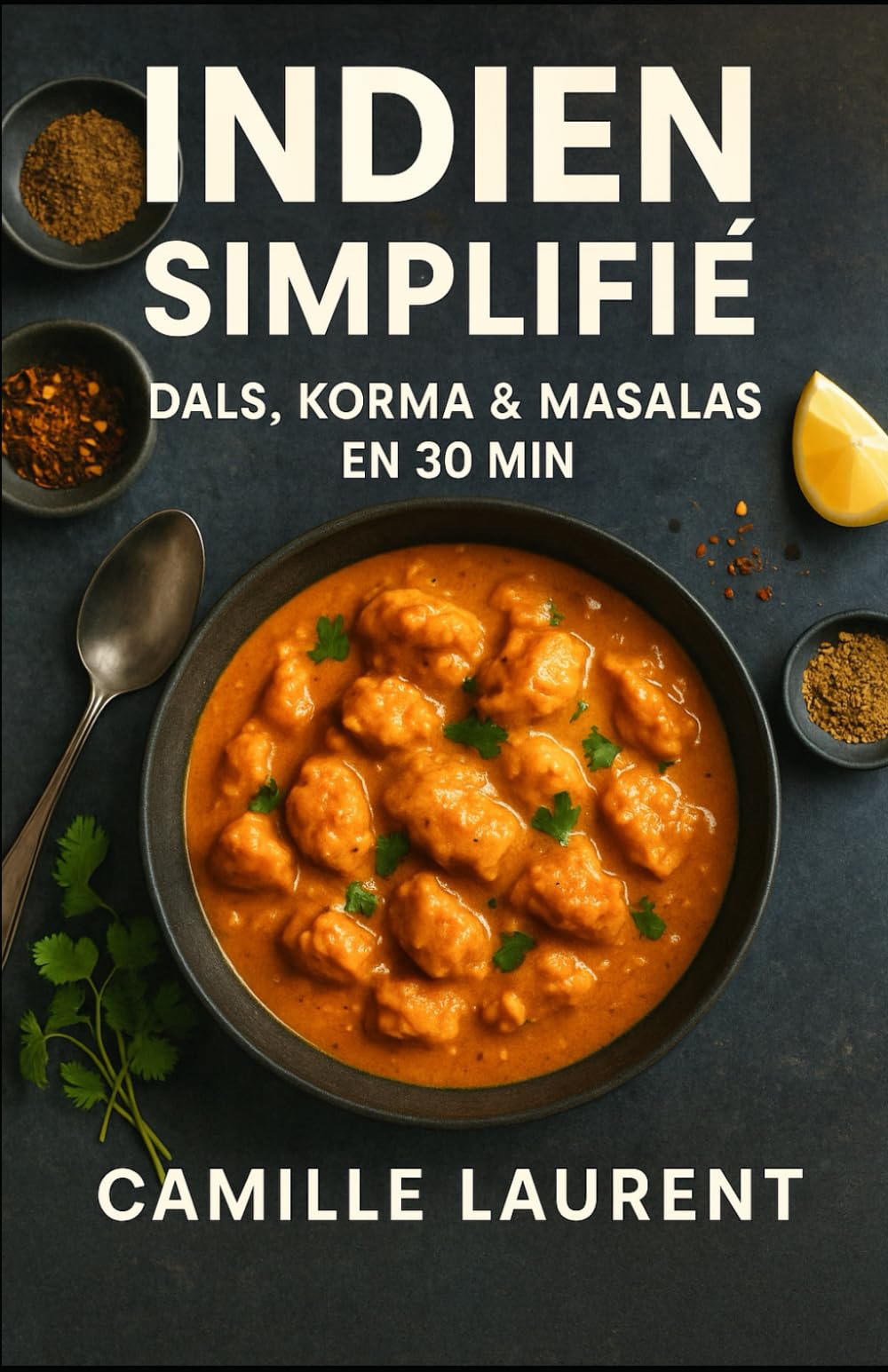 Indien Simplifié — Dals, Korma & Masalas en 30 min : 60 recettes rapides de cuisine indienne maison: Recettes faciles prêtes en 30 minutes, idées de ... repas végétariens et plats familiaux parfumés
