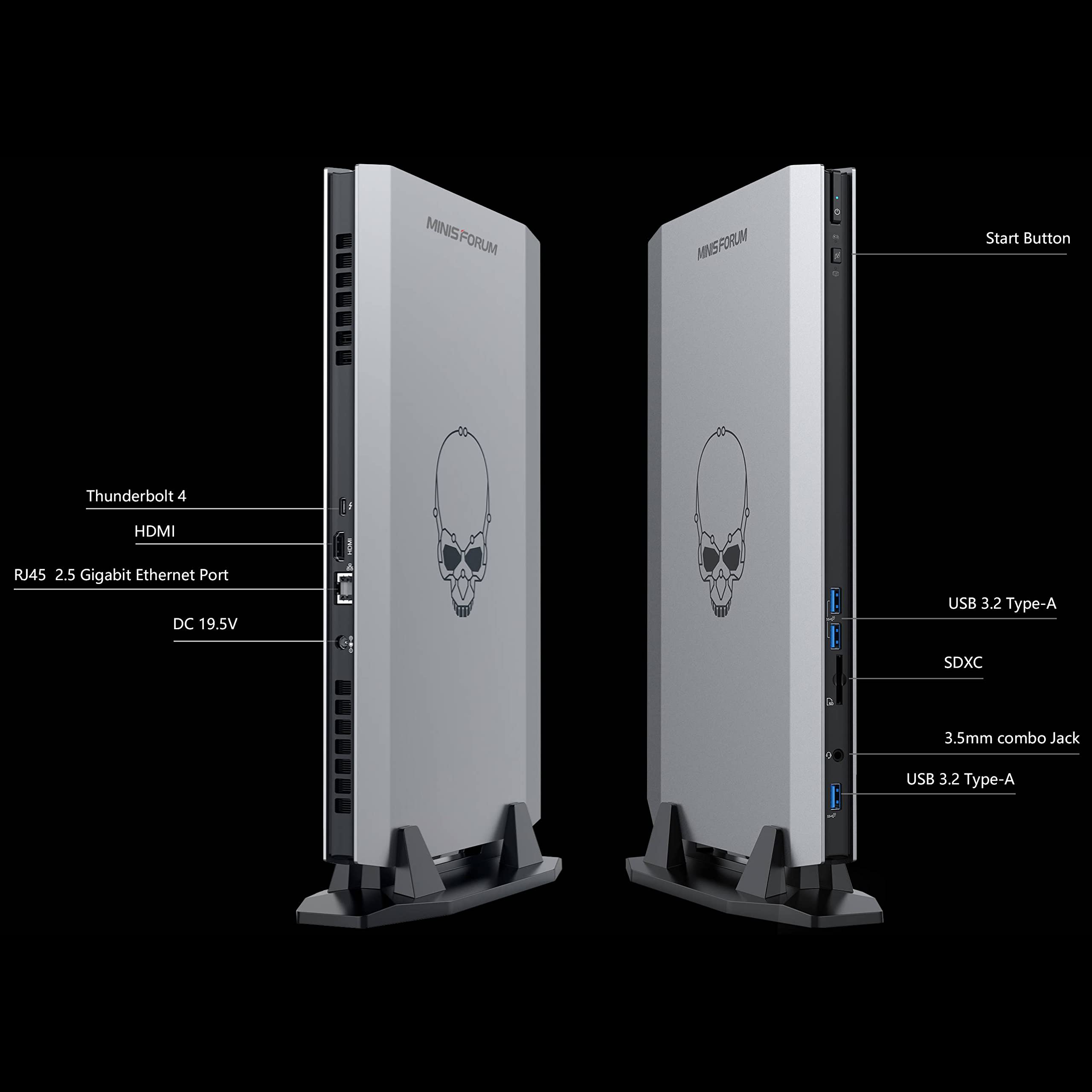 MINISFORUM NUCXI7 Intel NUC Gaming Mini PC with 11th generation i7 