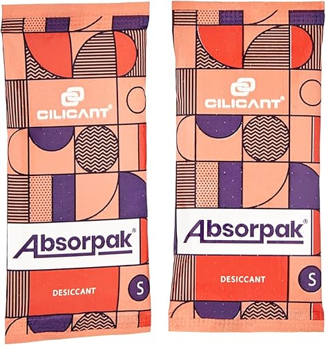Miniatura 2 de Absorpak - Paquetes de desecantes para almacenamiento, paquetes de gel de sílice para control de humedad, 500 unidades pequeñas (0.07 onzas cada