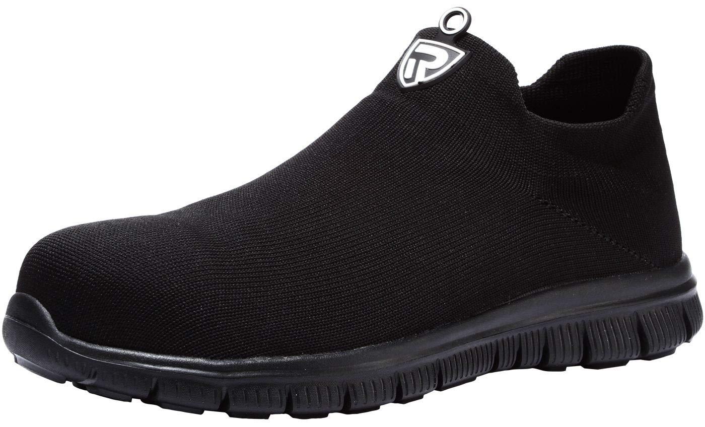 LARNMERN Steel Toe Shoes Women or Men Safety Shoe Lightweight Breathable Industrial Construction Outdoor Casual Sneakers