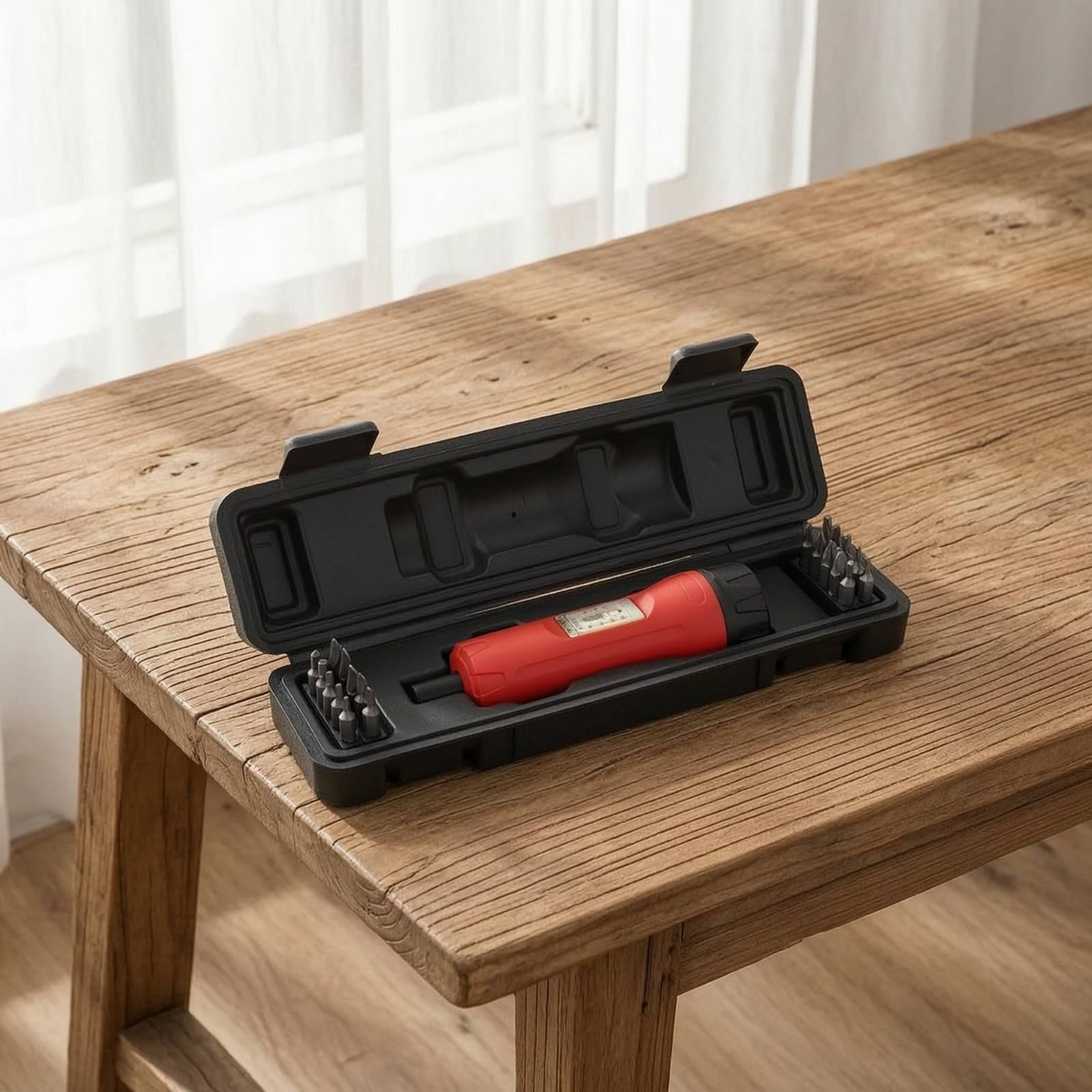 KESOTO Cacciavite Dinamometrico di Coppia, Set Cacciavite Dinamometrico 21 Pezzi Testa S2, Guscio 40CR In Plastica, 739g