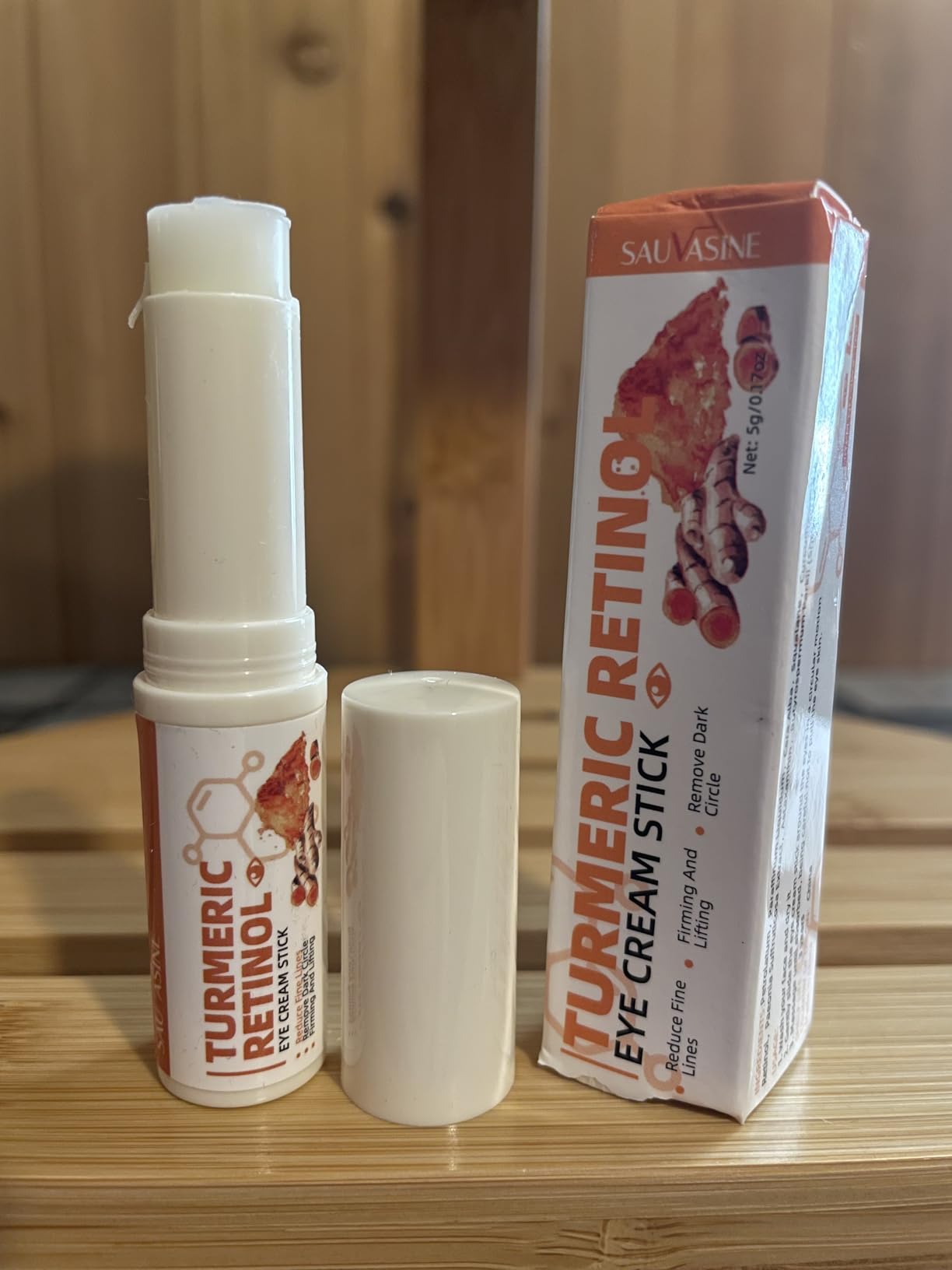 Generic Turmeric Retinol Eye Stick,Lumibalm for Under Eyes Bags,Eye Balm Moisturizes Hydrating for Dark Circle,Wrinkles,Visible Results in 3-4 Weeks,Anti Aging Retinol Cream Reduces Fine Lines