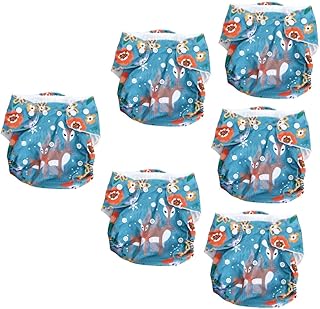 ibasenice 6 Pçs Fraldas Calças Fraldas Para Adultos Fraldas De Bebê Calcinhas Descartáveis Recém-Nascidos Fraldas De Pano Fraldas Recém-Nascidos Reutilizáveis Para Crianças Cuecas De