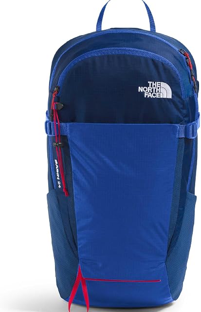 THE NORTH FACE Basin 24 Litre Technical Daypack with Rain Cover - Unisex Backpack, Hiking Pole Attachment, Compression Straps