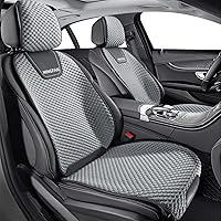 Vista 1 de Funda de asiento delantero para MAZDA2, MAZDA3, MAZDA6, Mazda Tribute, transpirable, cómodos protectores de asiento de 2 asientos (tipo 1 gris)