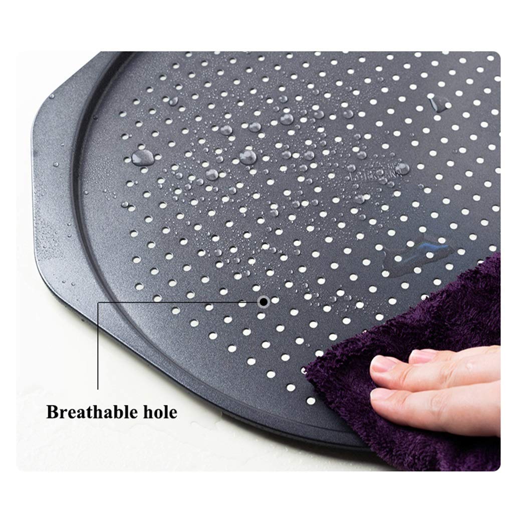 ZHANGXIAO Bandeja De Hornear Antiadherente Acero Carbono Utensilios para Hornear La Seguridad Agujeros De Aire Durable Molde para Horno