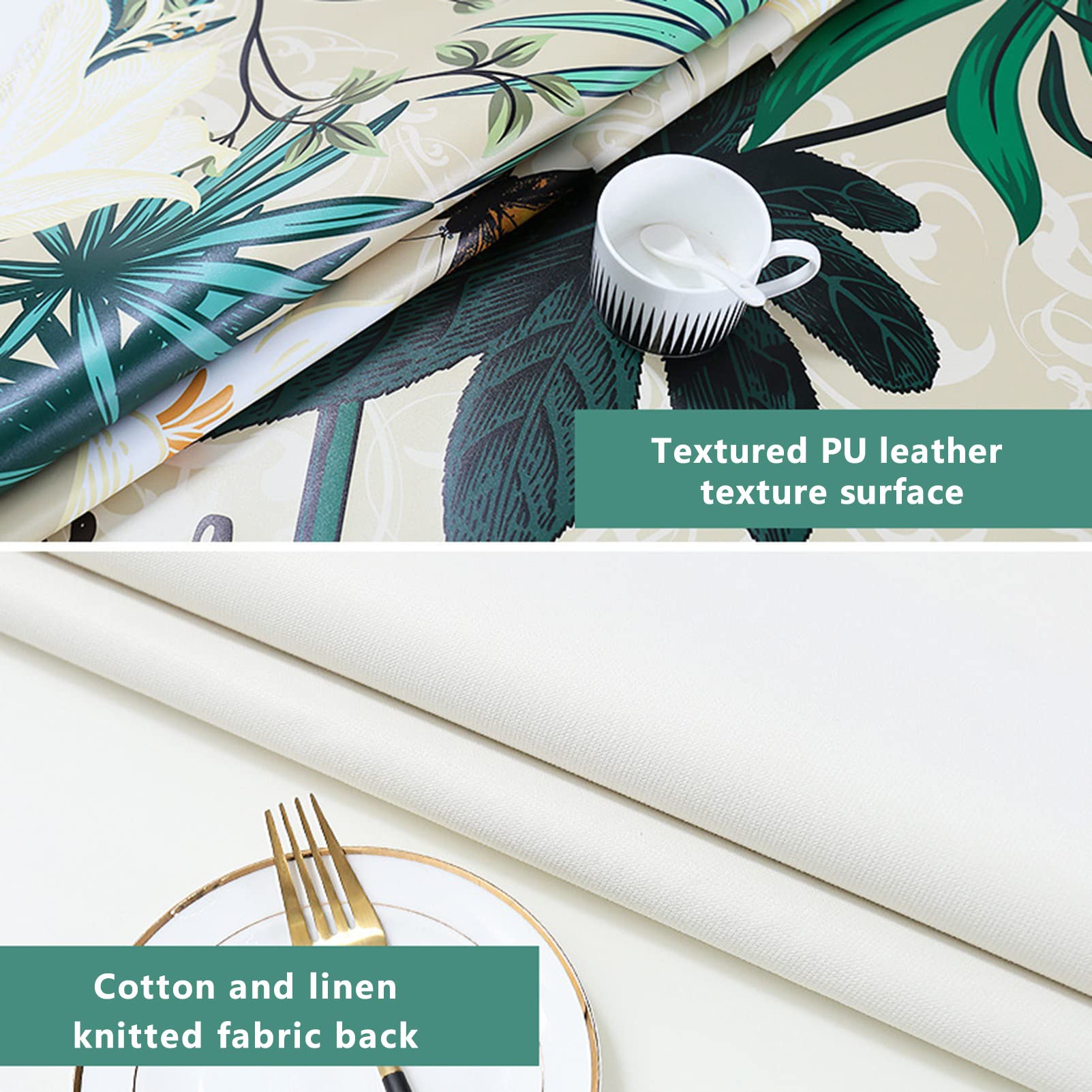 Mantel Mesa Rectangular Antimanchas 120x170cm, Mantel De Plastico PVC, Manteles Mesa Rectangular Tela, Mantel Antimanchas, Impermeable Y Lavable