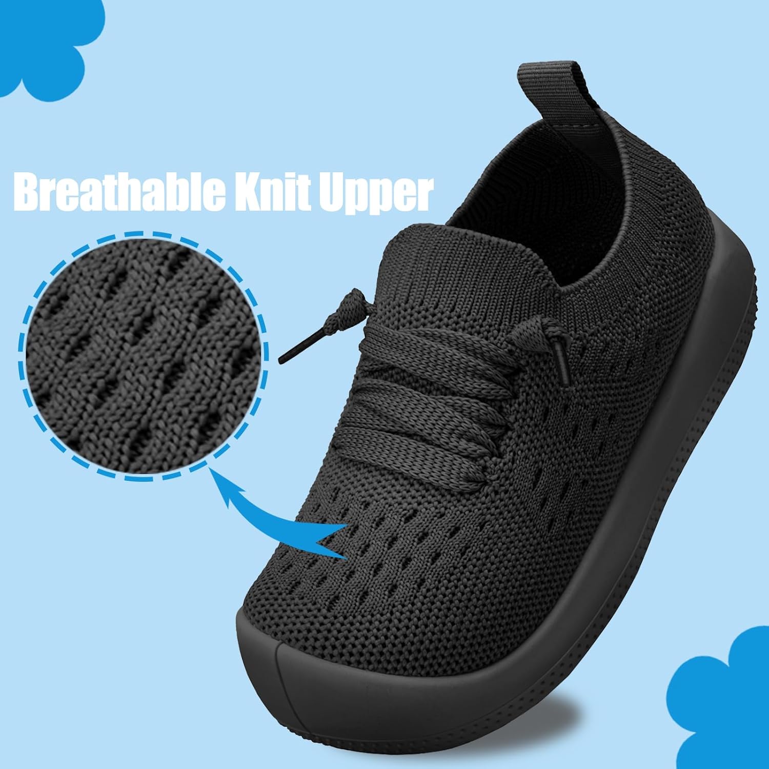 Toddler Boys Girls Shoes Slip on Walking Sneakers Breathable Kids Tennis Shoes-1154 - Image 2