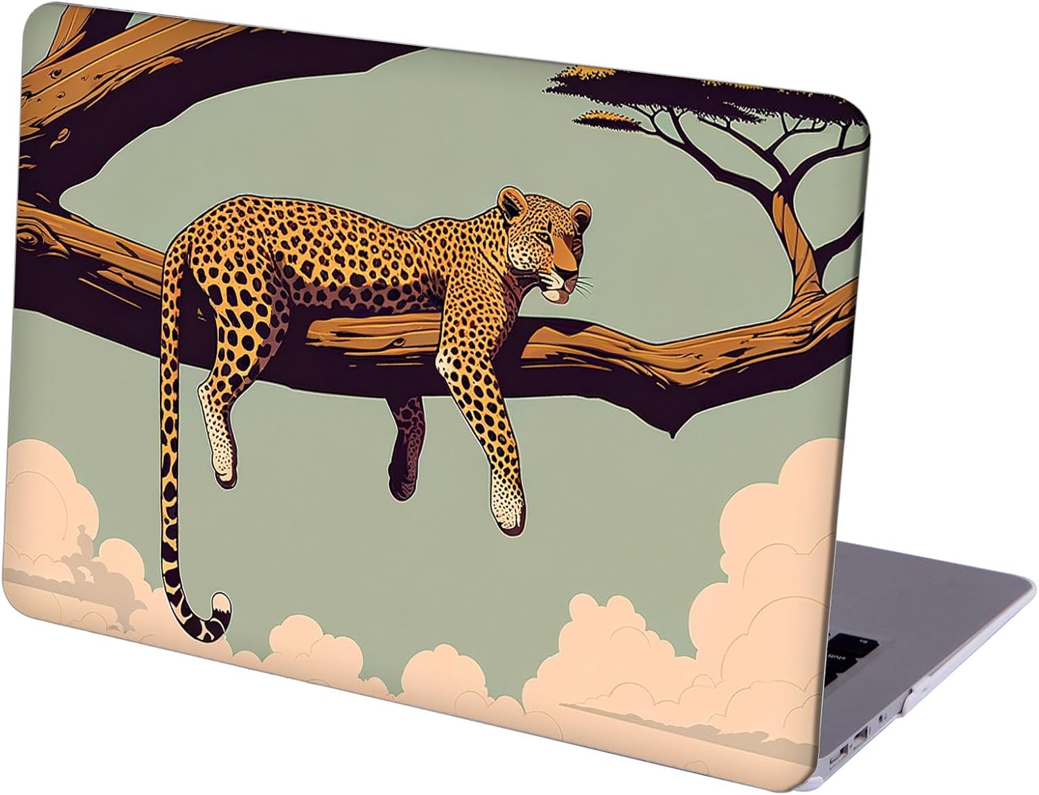 Compatible with MacBook Neo 13-inch, Hard Shell Case with Keyboard Cover and Screen Protector (A3404 A18 Pro chip, 2026 Release) - Cheetah MC22852