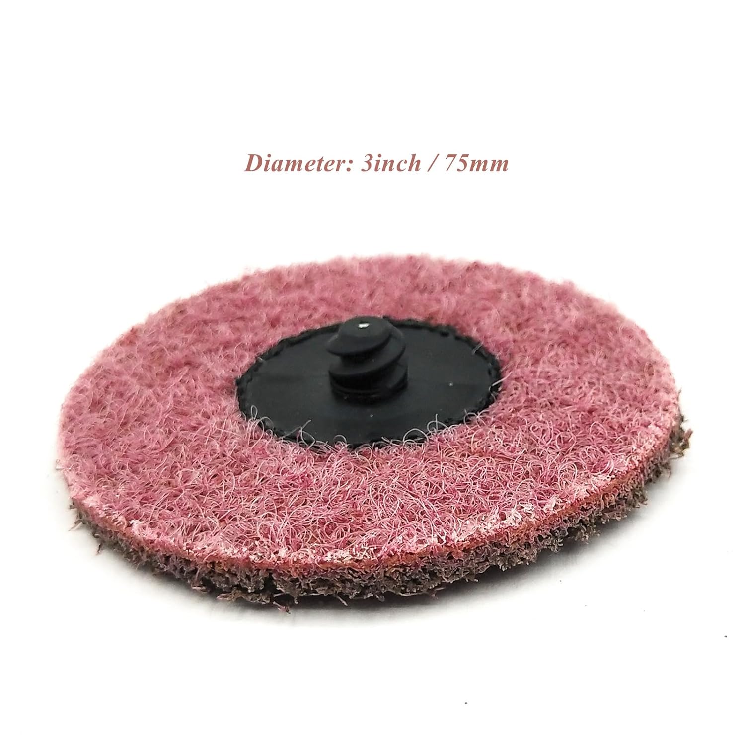 3 Inch Surface Conditioning Discs, 25 Pcs Medium Sanding Discs, Type-R Quick Change and Heat Dissipation, Quick Change Sanding Discs, Disc Pad Medium Grit for Fine polishing