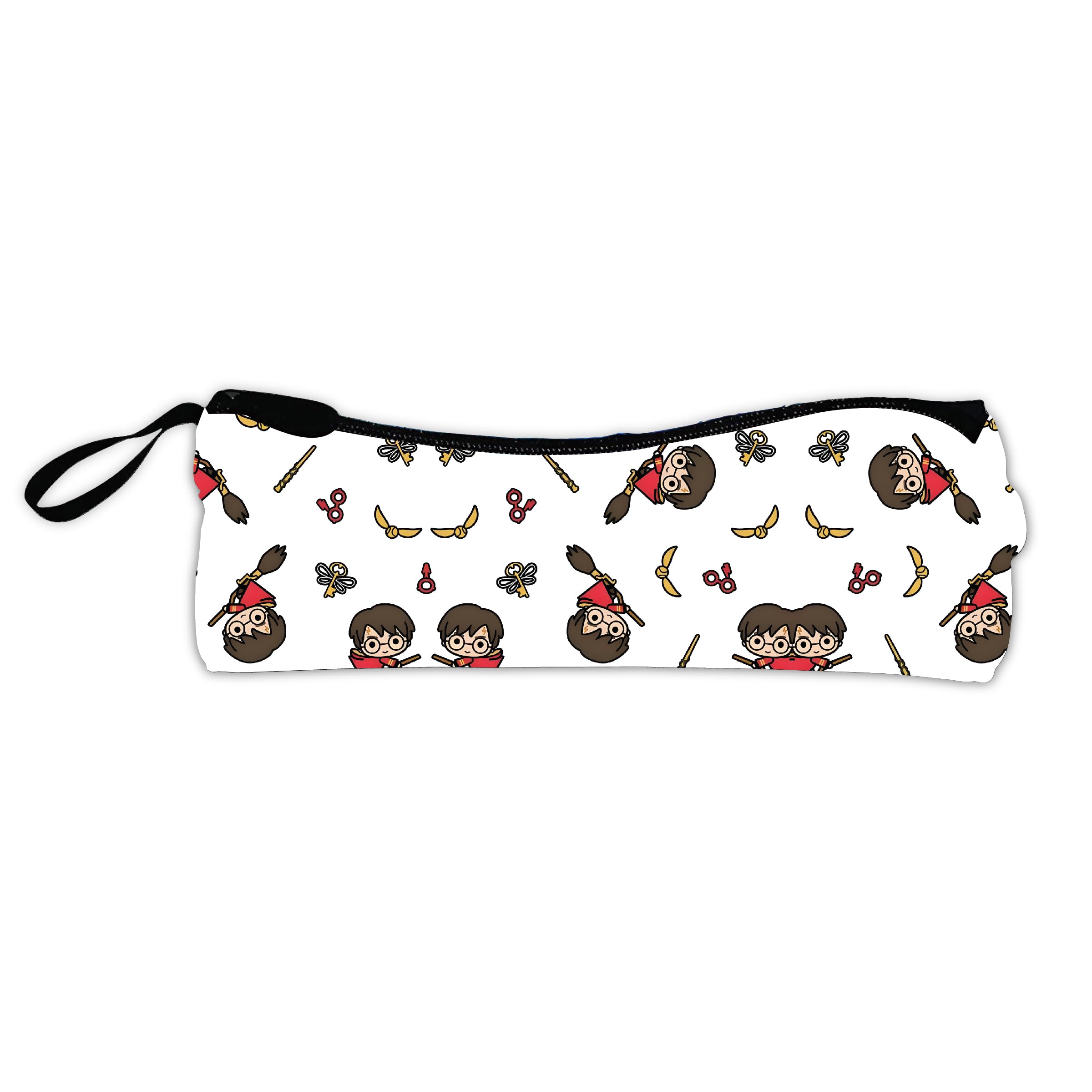 Cute Chibi Character Pencil Pouch Purse for School Kid's Men Women
