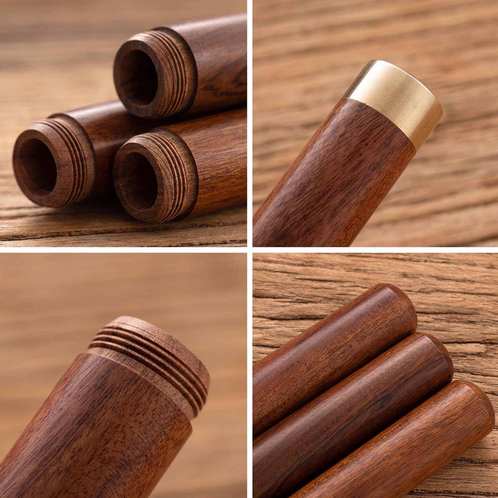 Amazon.co.jp: シャー芯ケース 木製 芯ケース 【2本セット】 替芯