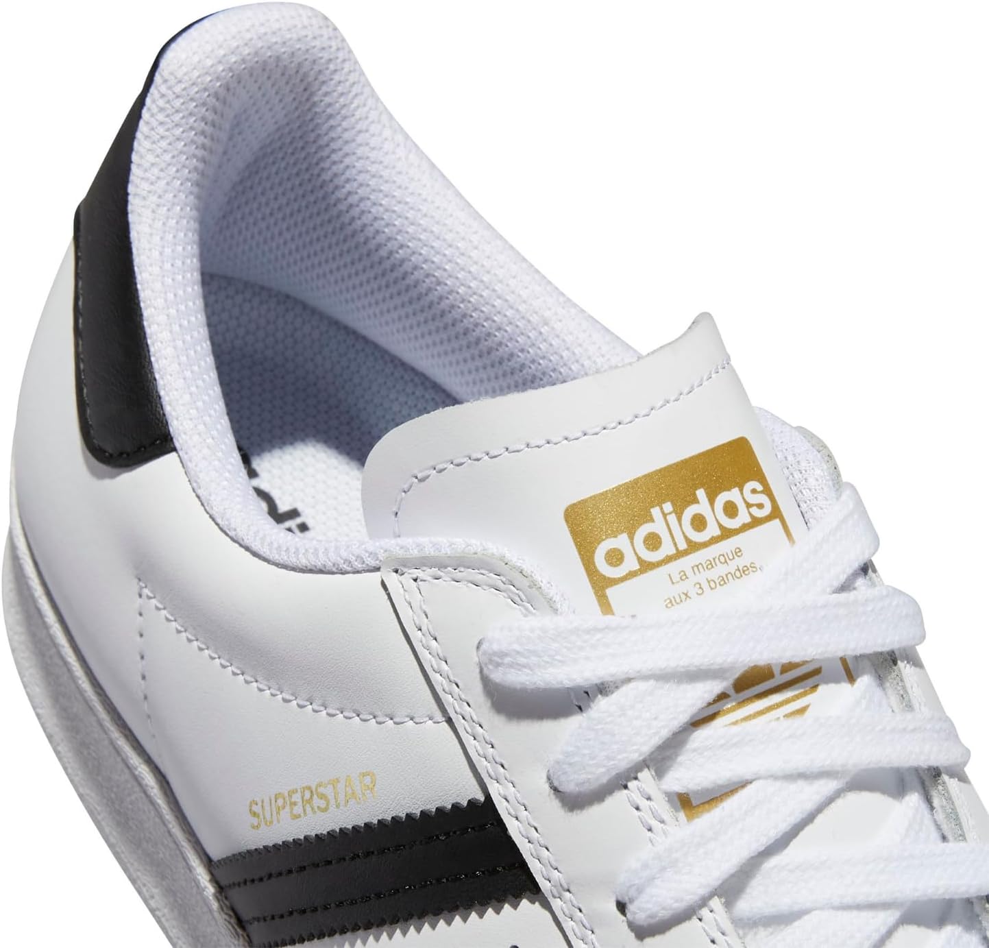adidas Mens Superstar Adv Skate Sneakers Shoes - White - Image 7