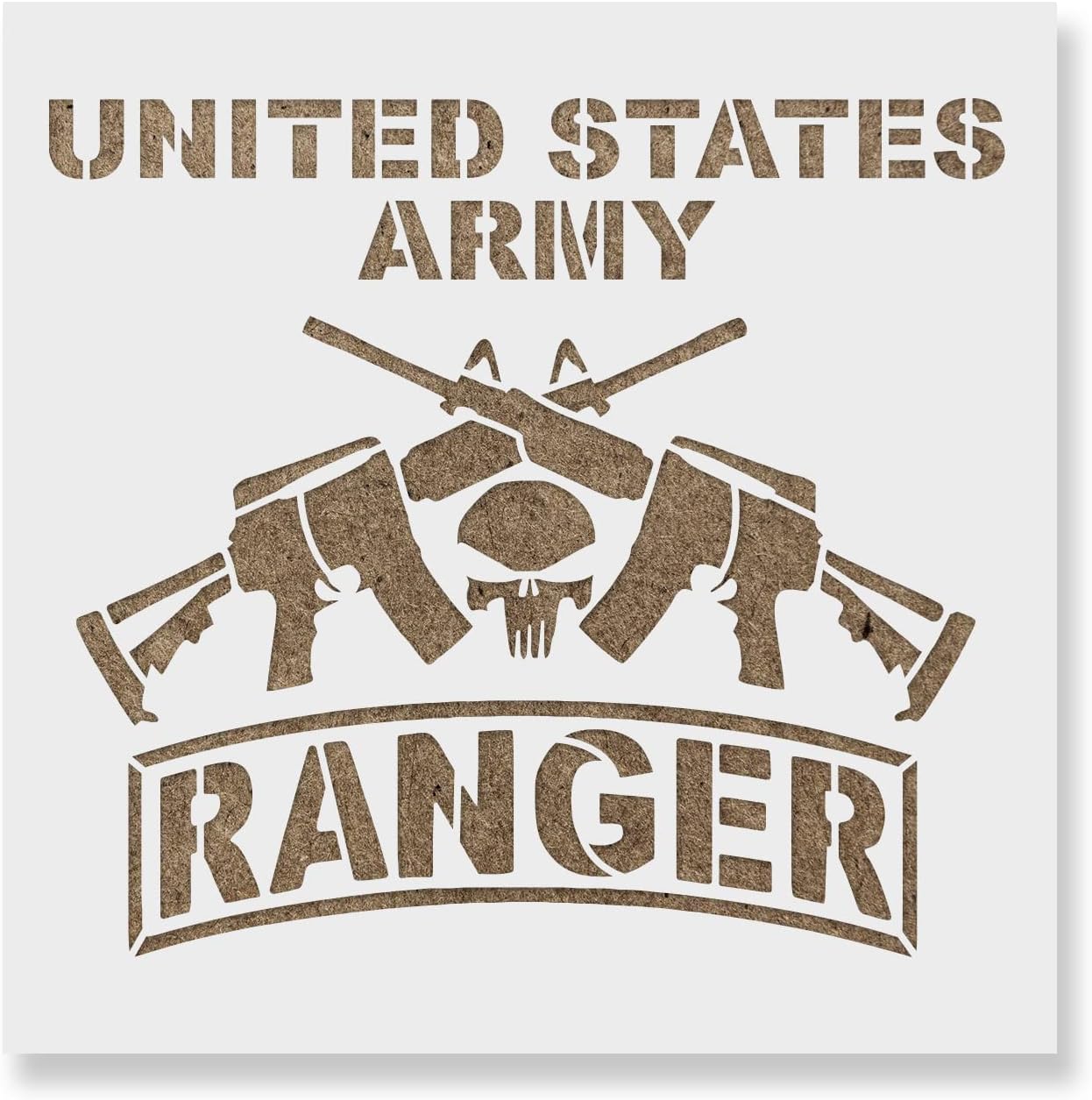 Us Army Ranger Stencil - Craft Meaningful Military-Themed Artworks, Military