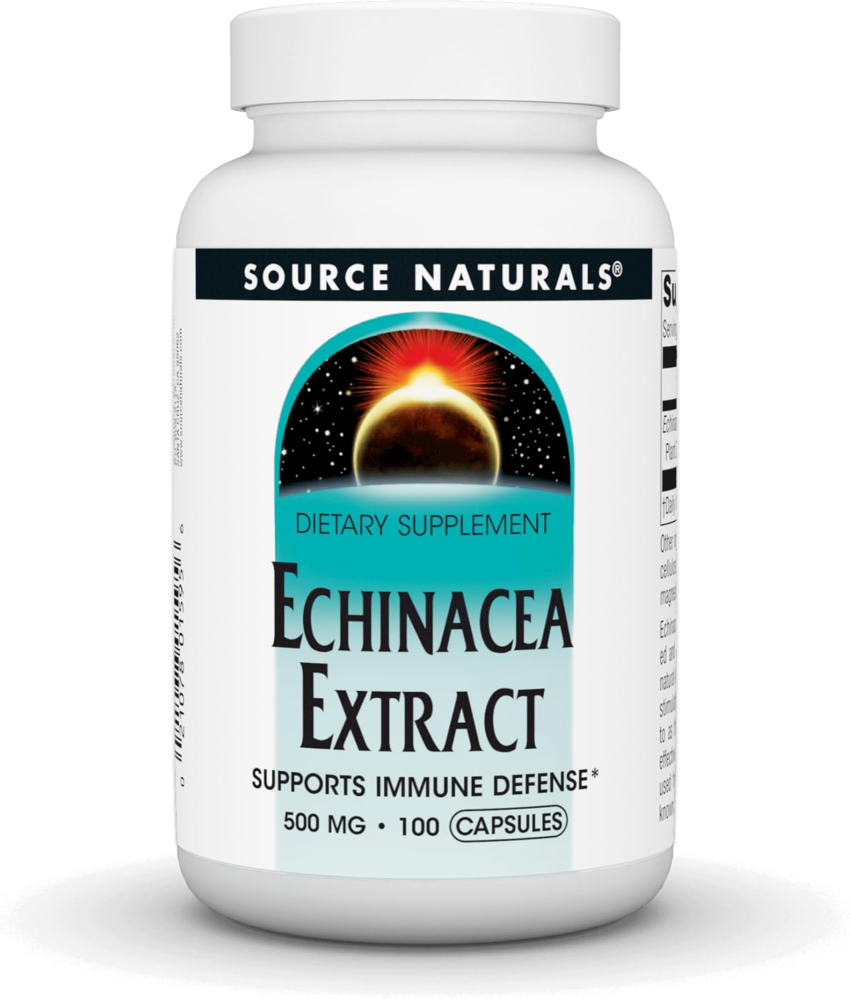 Echinacea Root 500mg, 100 Capsules