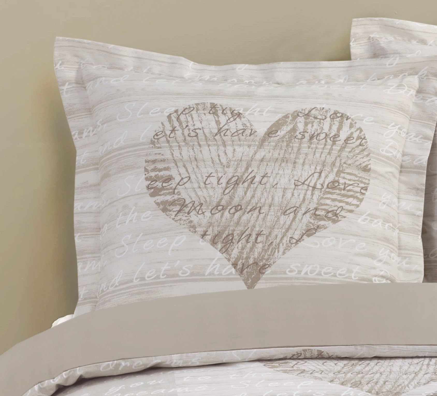 Vision - Parure Da Letto Marco - Set Copripiumino 260 X 240 Cm Con 2