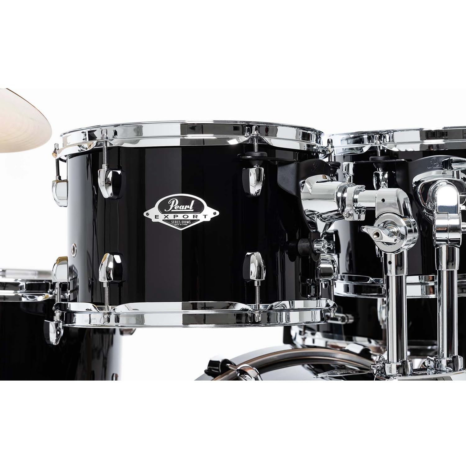 Pearl Export exx725sz/C31 Black + Sabian Set de cymbales + Tabouret gratuit.
