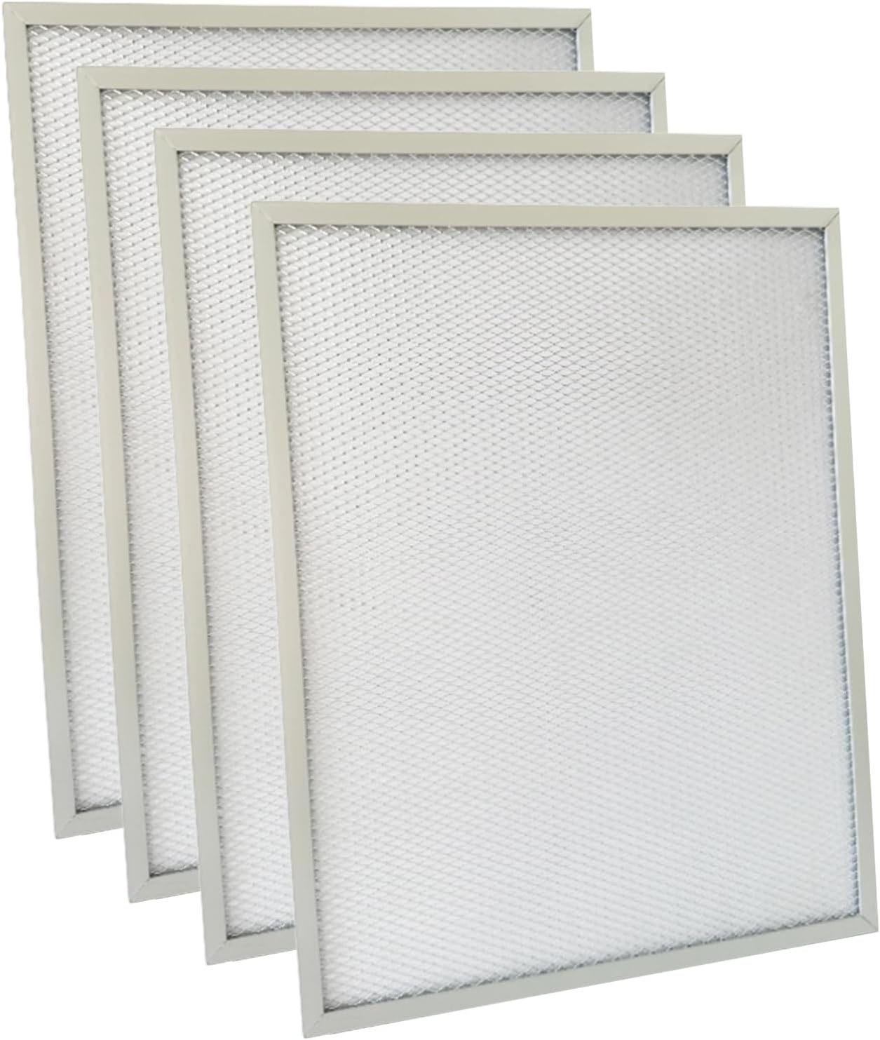 4 Pack 50000293-002 Post Filter 16" x 12.5" Fit for Honeywell Air Cleaner 16" x 25" Models F300A, F300E, F50F, F58F
