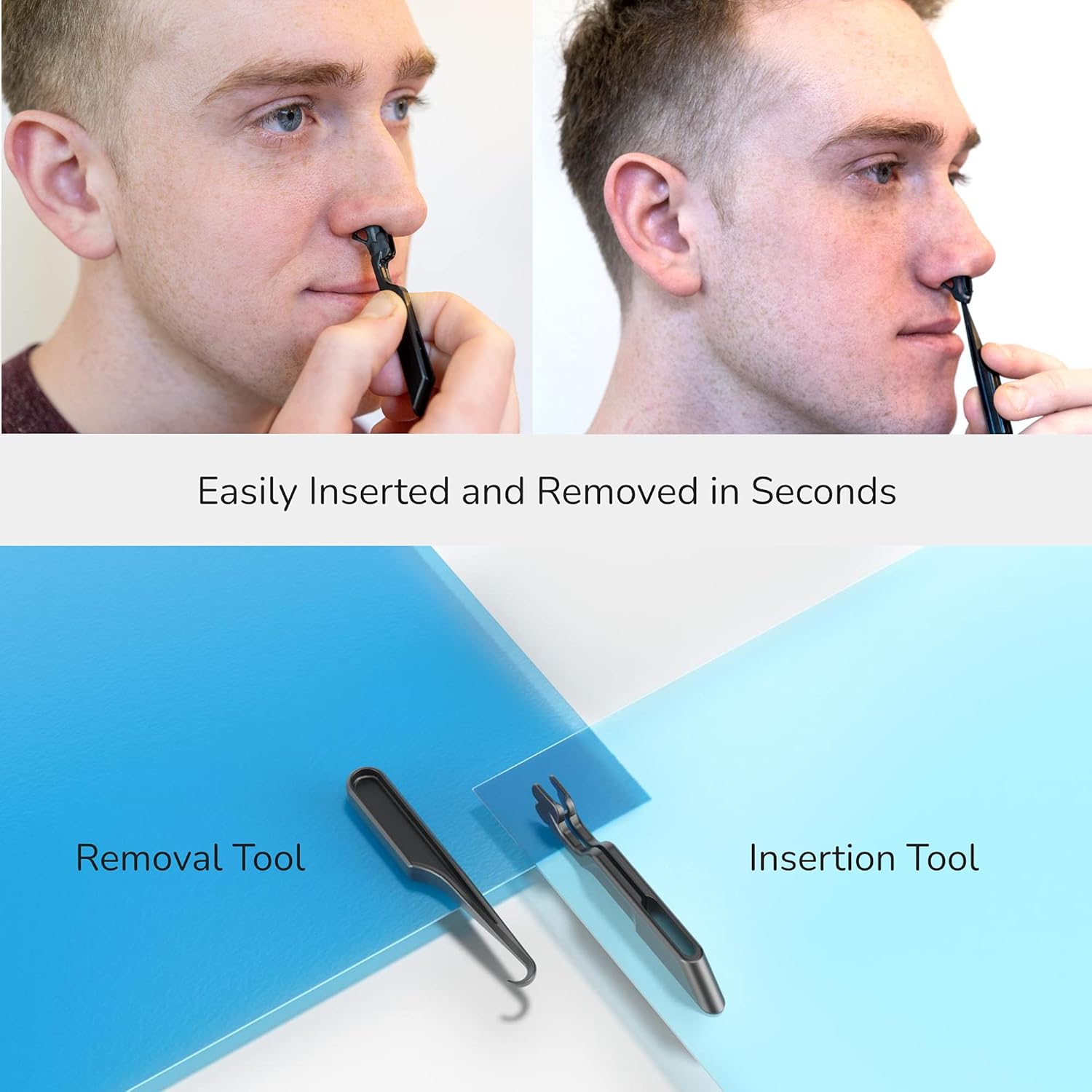 Hale Nasal Breathing Aid Starter Kit | Daily Wear Dilator for Nasal Obstruction, Snoring, Fitness | Mouth Breathing Prevention : Health & Household