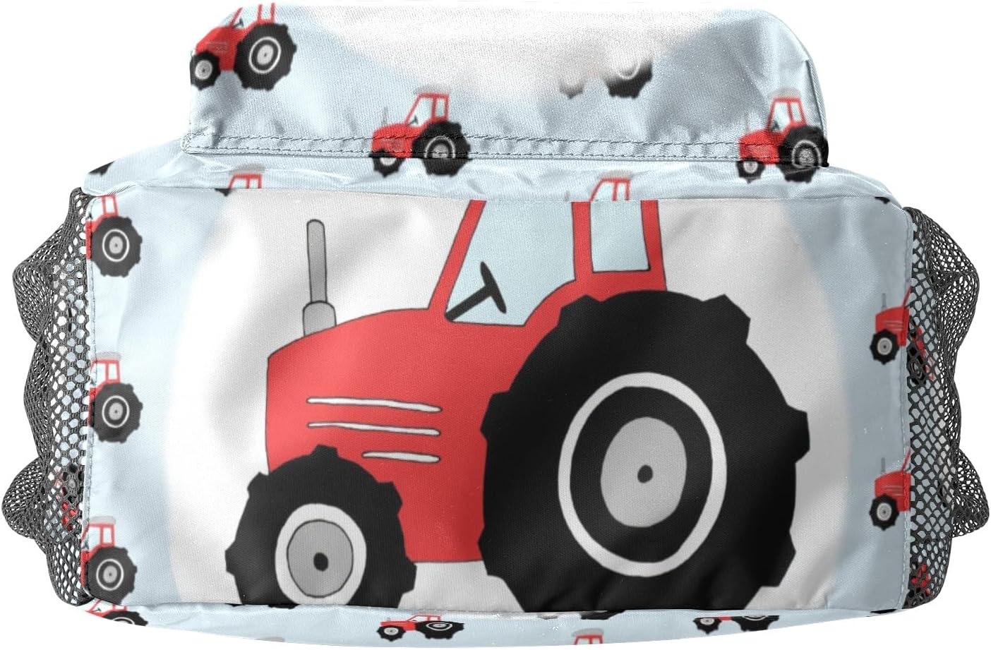 Red Tractor Cars Personalized Kids Mini School Backpack for Boys Girls Toddler Daypack Kindergarten Bookbag