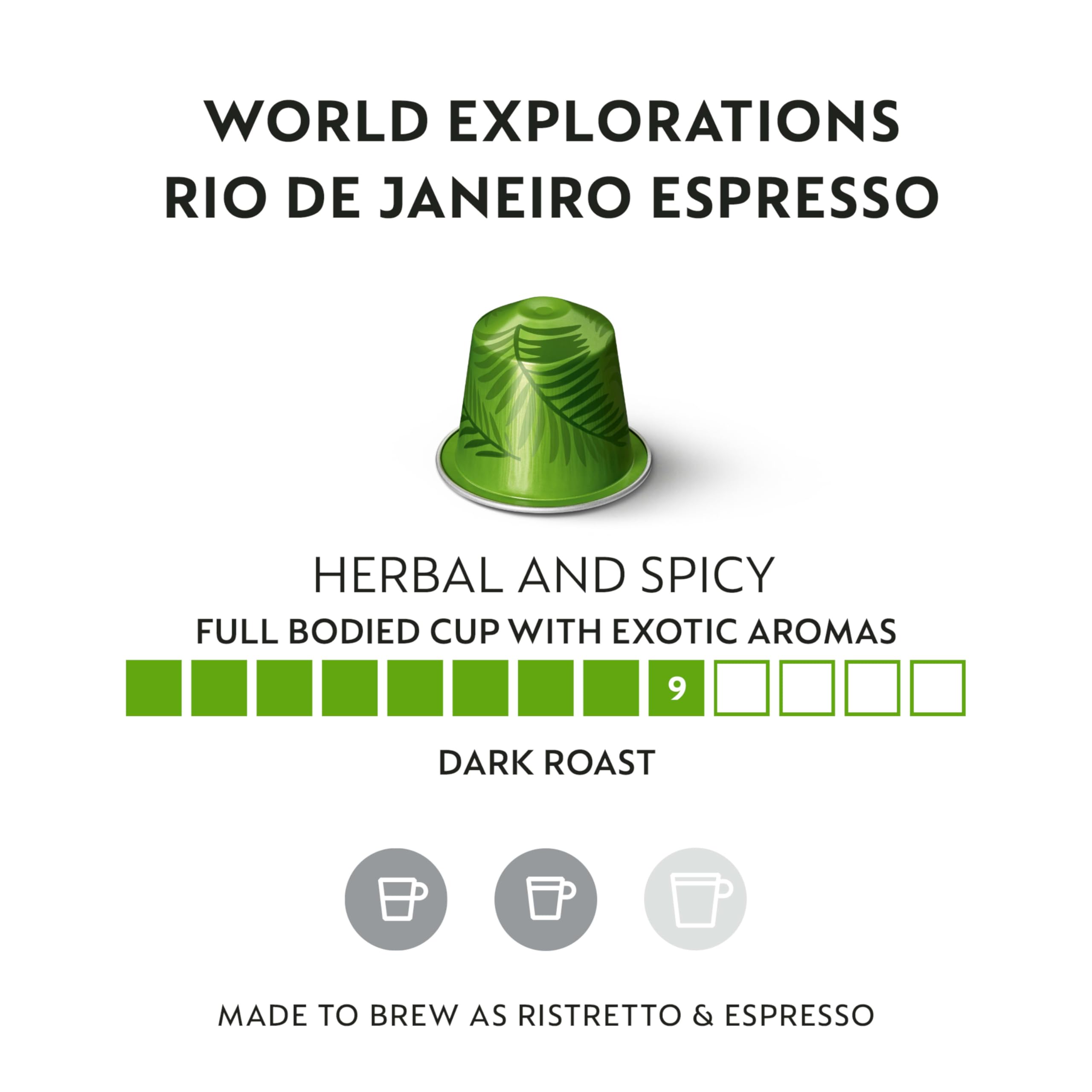 Nespresso OriginalLine 50-Count Rio de Janeiro Espresso Capsules