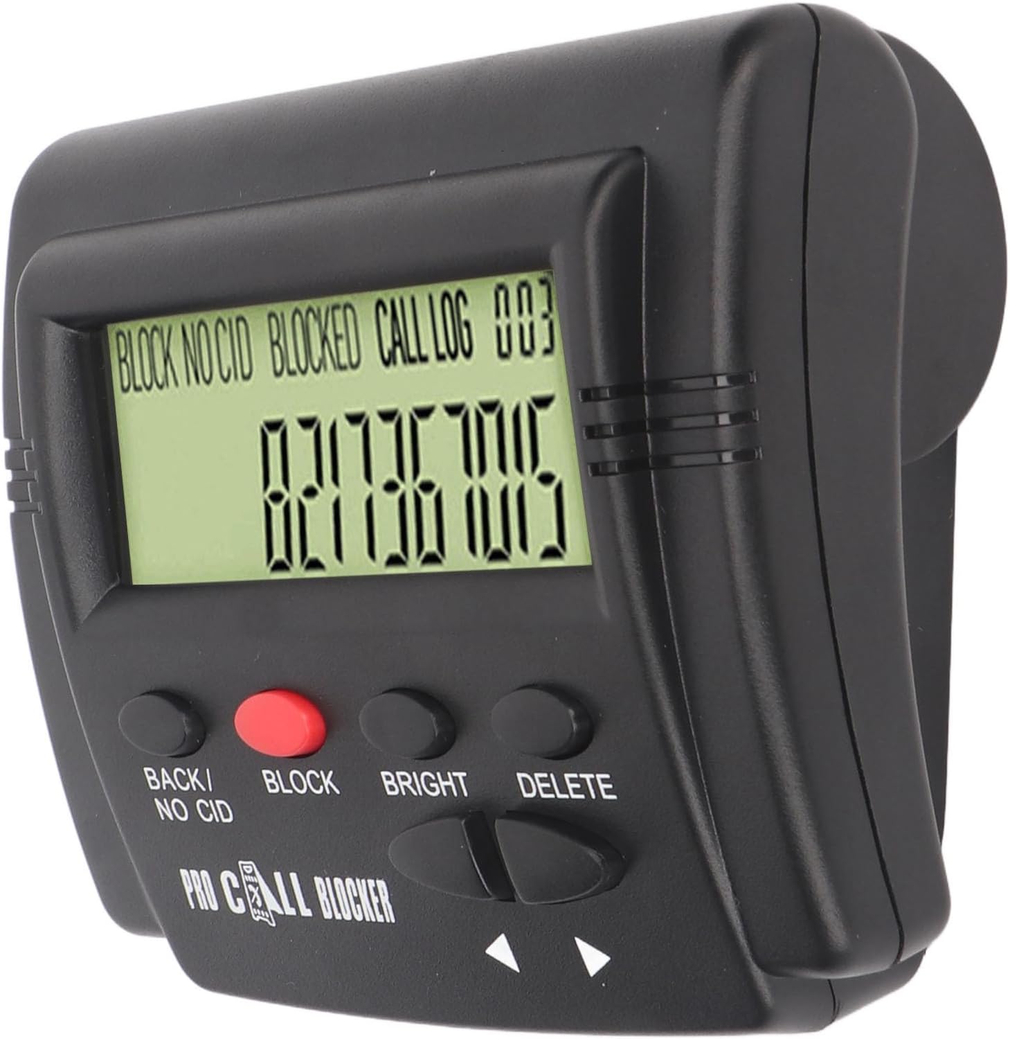 Caller ID Box, 2000 Groups Convenient Call Blocker with LCD Display for Phone