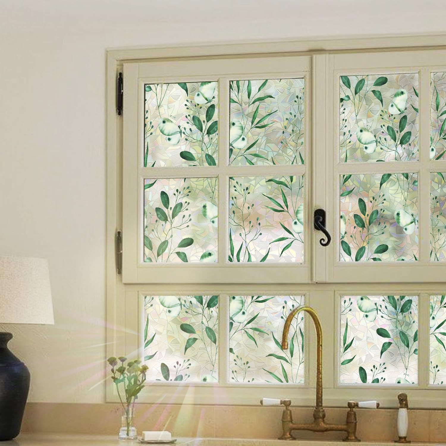 ChicSkin Rainbow Window Privacy Film Watercolor Butterfly 300x43CM