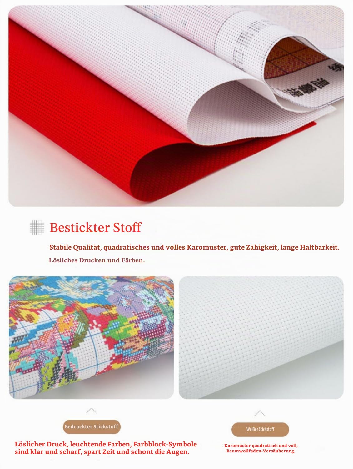 IUHUI 14ct Kreuzstich Set Vorgedruckt für Anfänger Erwachsene, Das letzte Abendmahl von Leonardo da Vinci DIY Kreuzstich Stickpackungen Stickerei Stoff Vorlagen