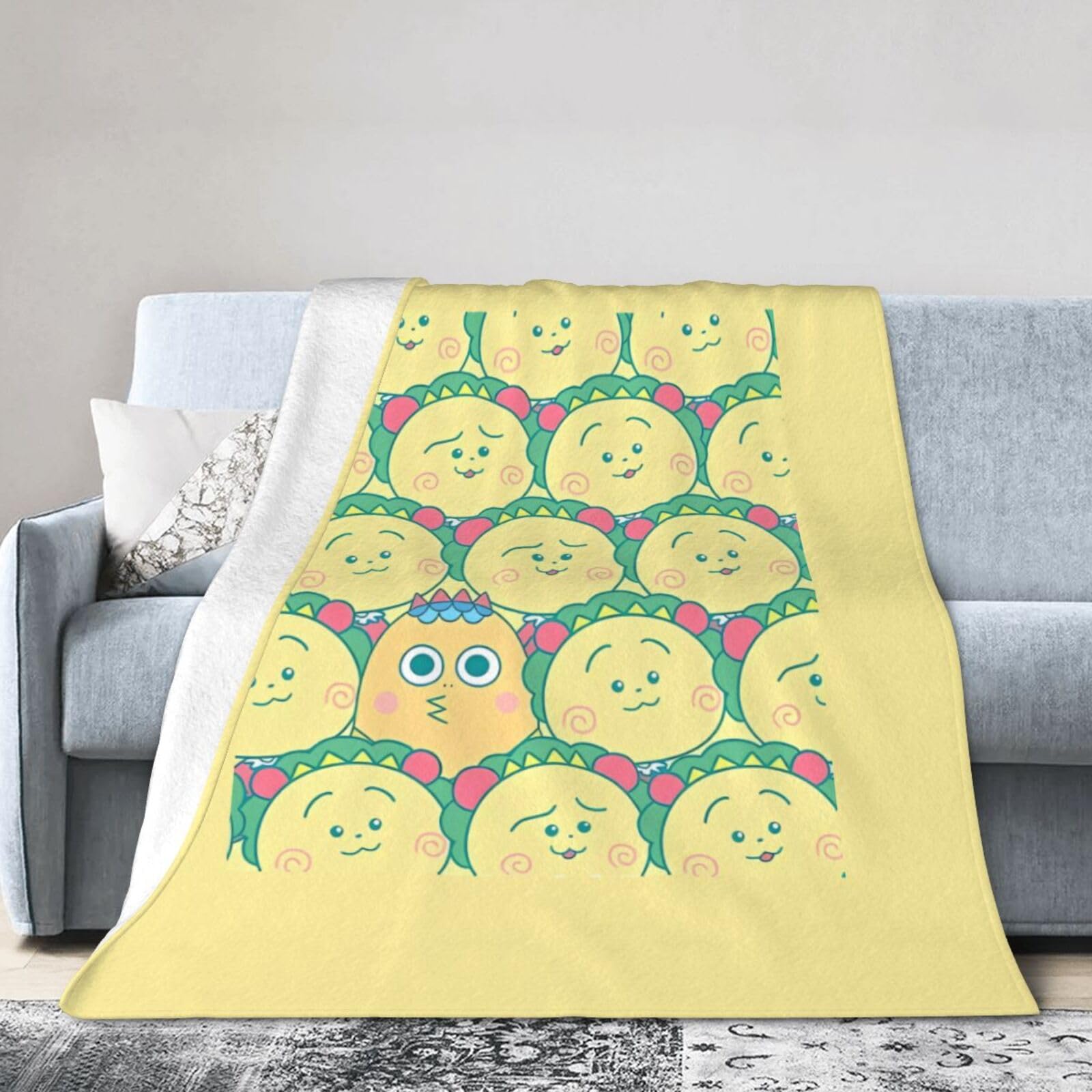 Amazon｜コジコジ 毛布 ブランケット かわいい ふわふわ 毛玉防止 暖か