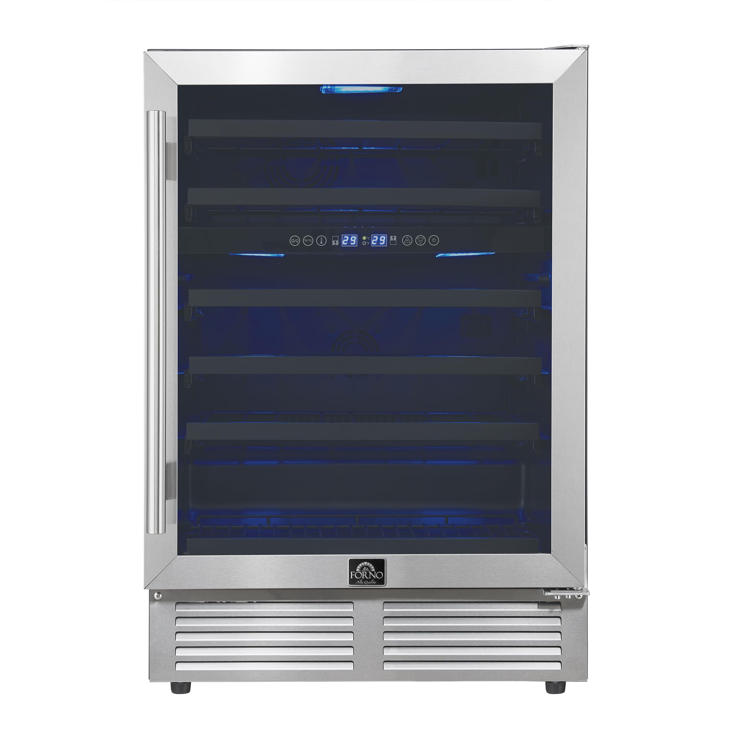 Forno C-FWCDR6634-24S Beverage Cooler Stainless Steel