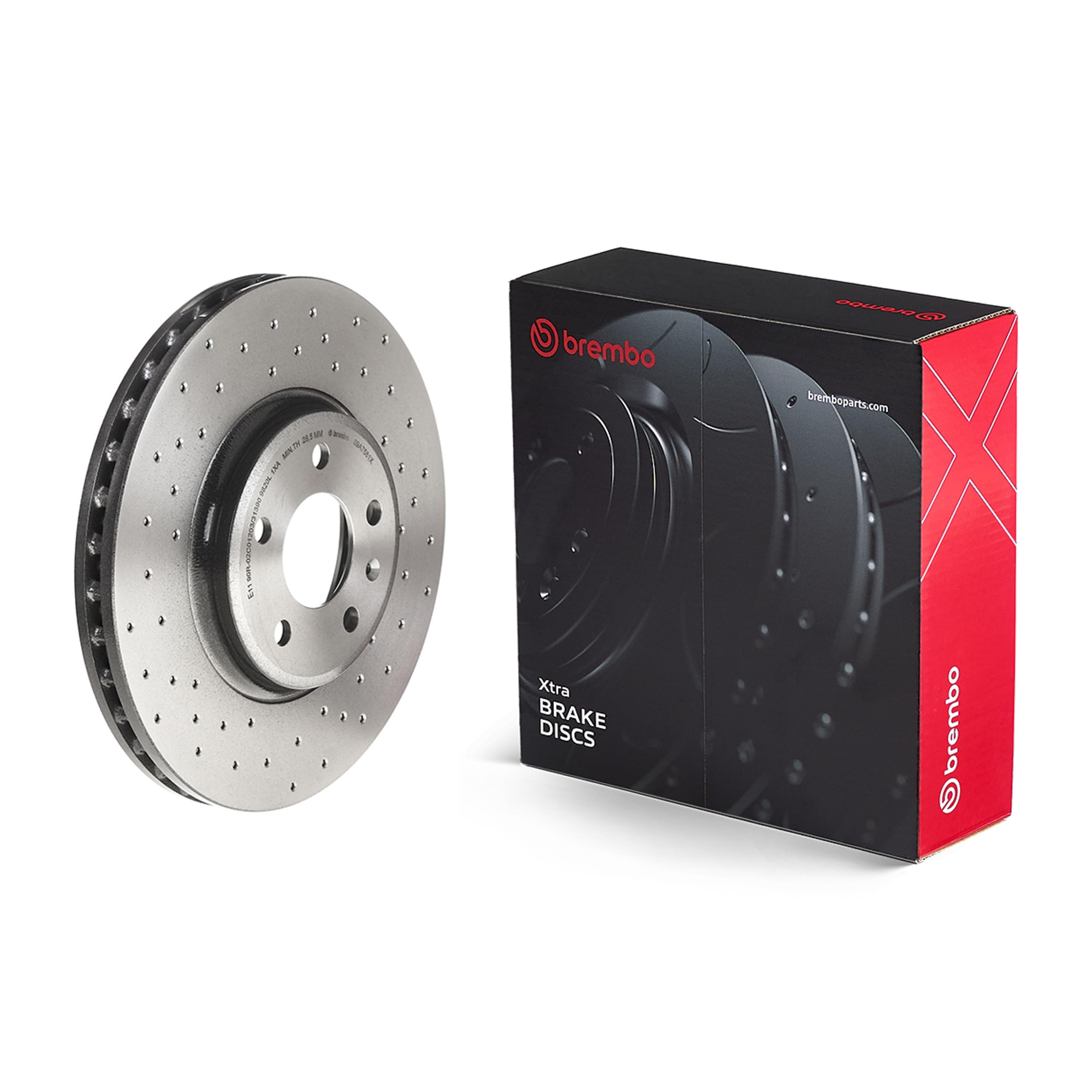BREMBO 09.A758.1X discos de freno
