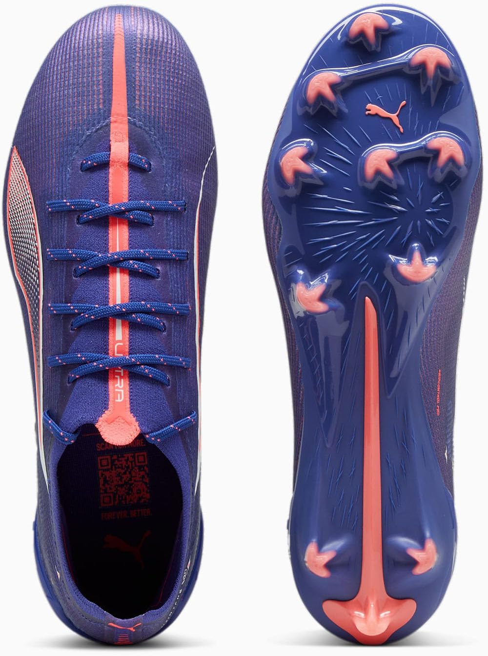 PUMA Mens Ultra 5 Ultimate Firm Ground Soccer Cleats - Purple - Size 10 M