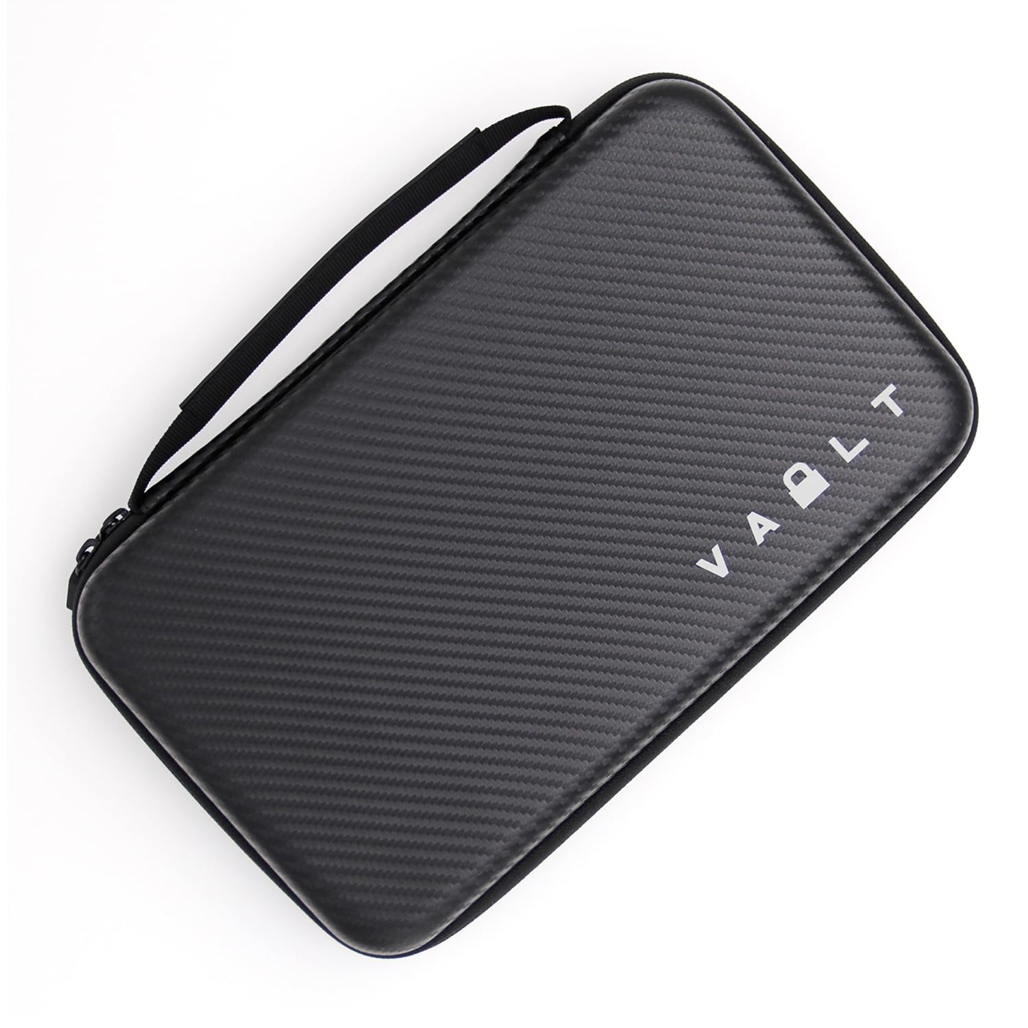 VaultCase Standard Knife Display, 5 Panels, 85 Elastic Slots, Folding Case (Carbon)