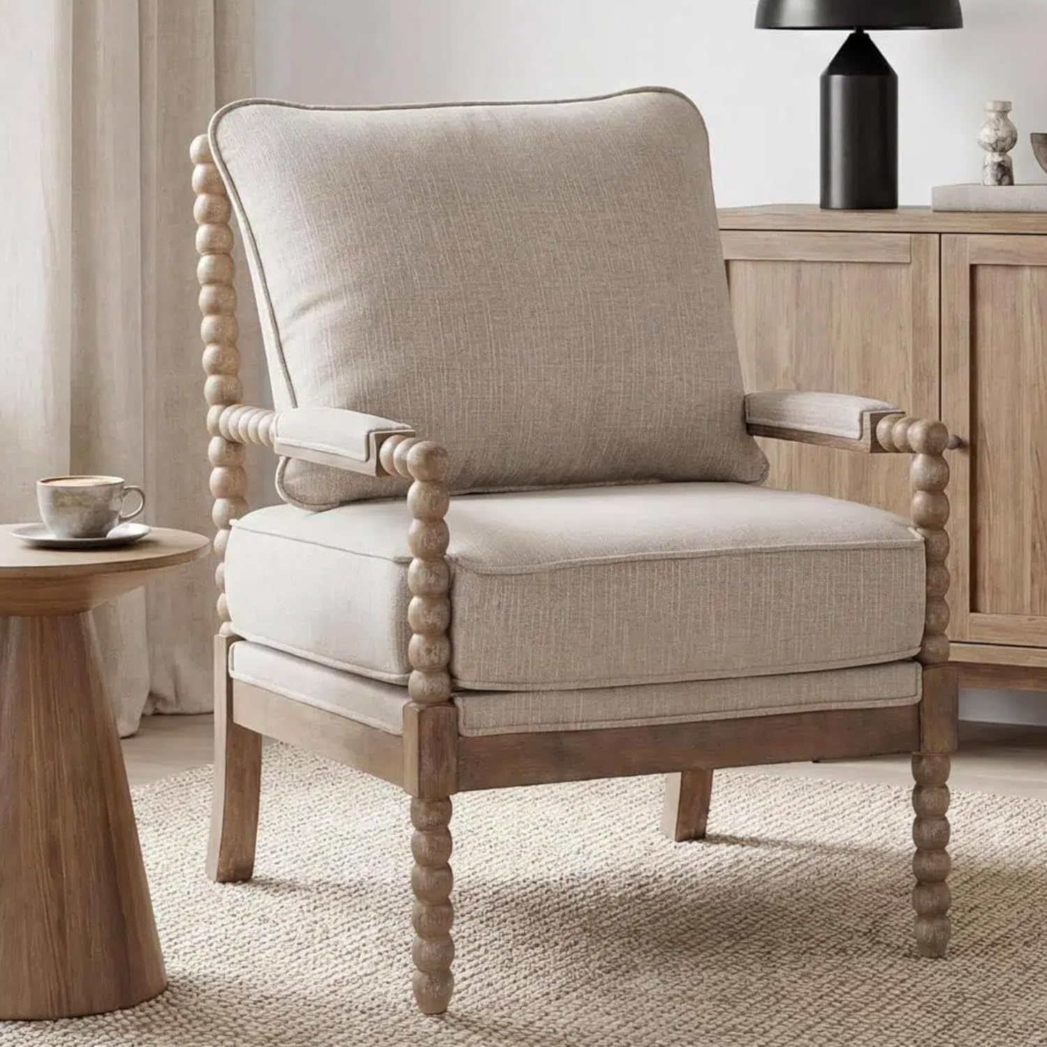 DUHOME Spindle Accent Chair