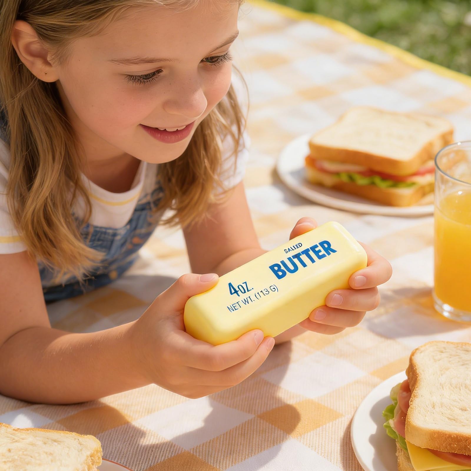 Pelota Antiestrés Gigante De Queso Amarillo, Squishy De Silicona Suave Para Niños, Oficina Y Viajes, Alivia El Estrés En Cualquier Lugar
