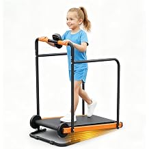 FUNRAY Kids Manual Treadmill - Ages 8+ Exercise Equipment for Children