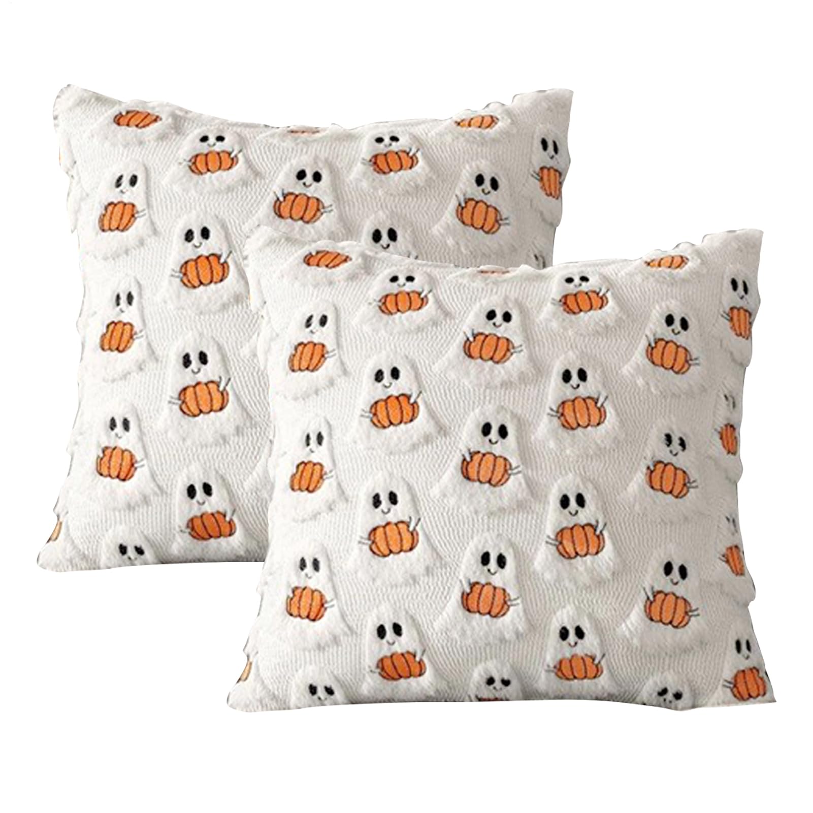 Housses de coussin Halloween fantôme pour déco canapé de chambre et salon