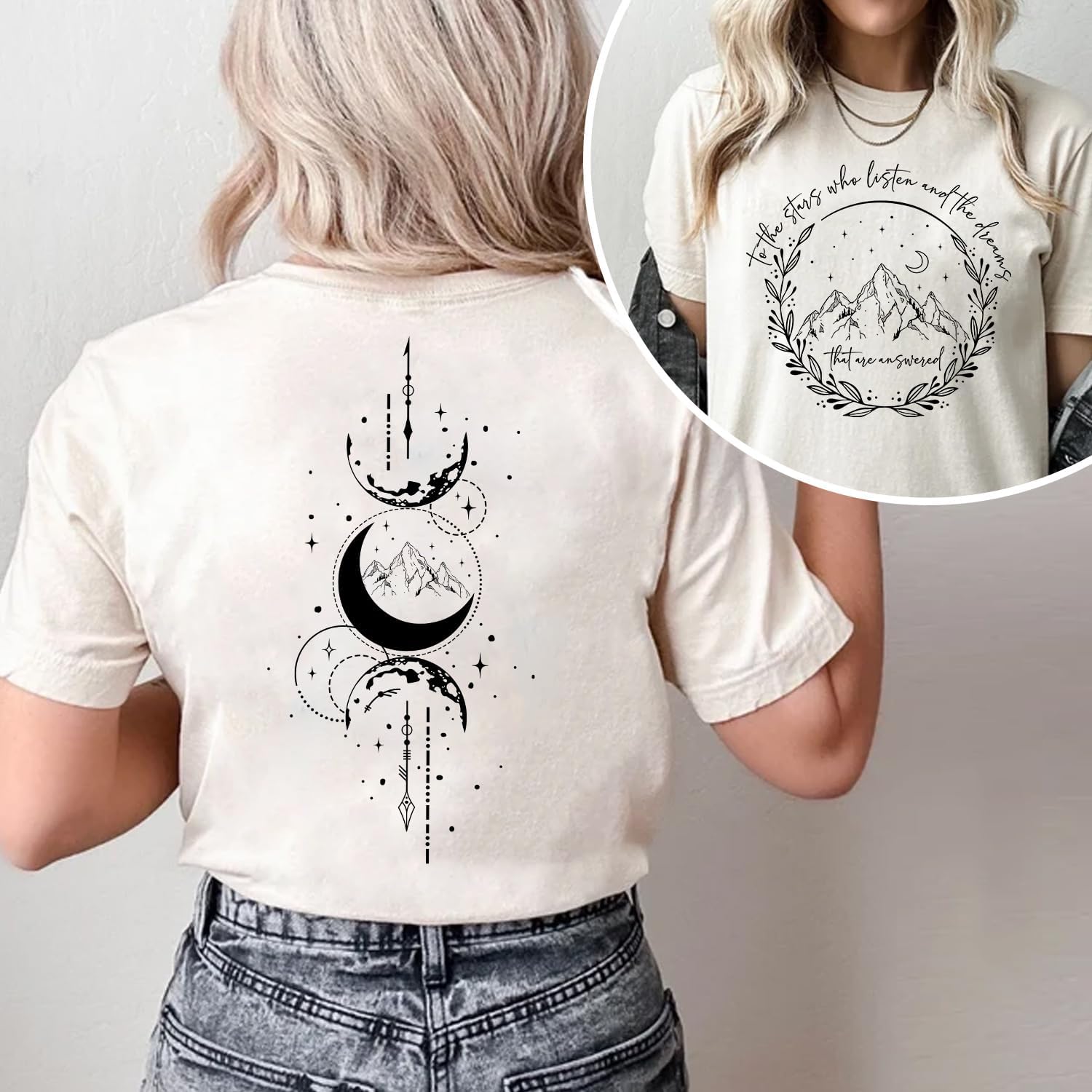 Acotar Night Court Shirt - City of Starlight Shirt, ACOTAR Shirt, to The Stars Who Listen Shirt
