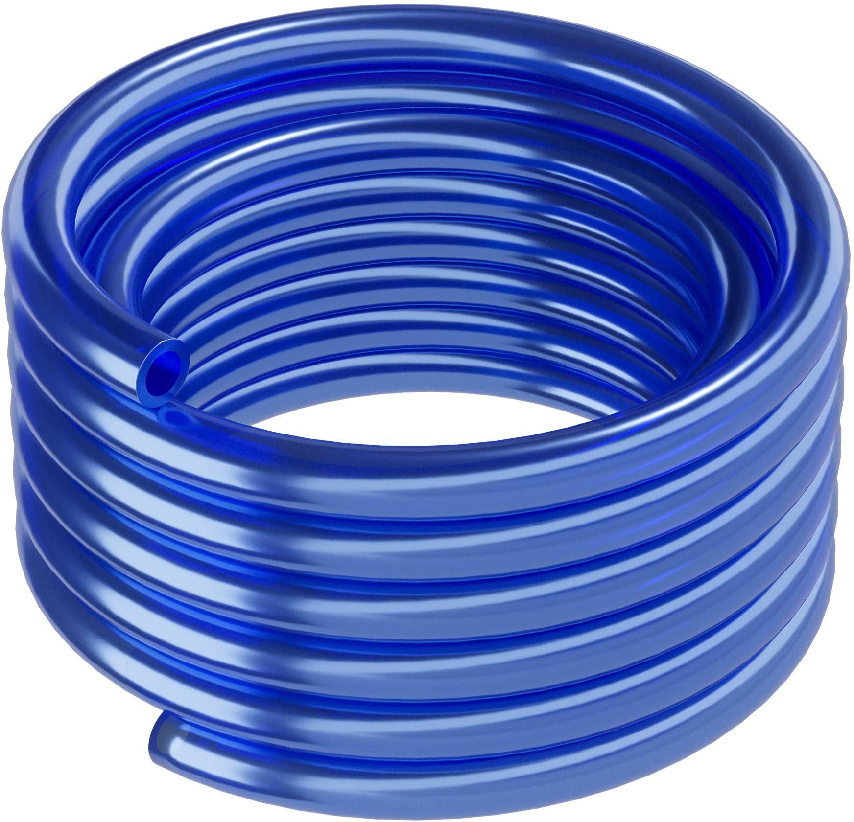 ARKA PVC-Schlauch - 12/16 mm, 10 m, Blau - Robuster und Flexibler Schlauch, universell einsetzbar für Aquarium, Teich, Haushalt und Werkstatt, erleichtert Wasser- und Lufttransport